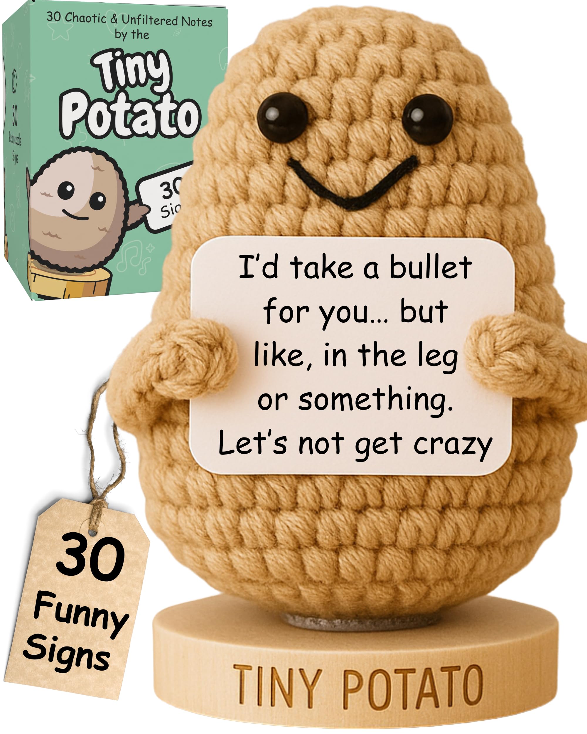 Funny Tiny Potato Crochet