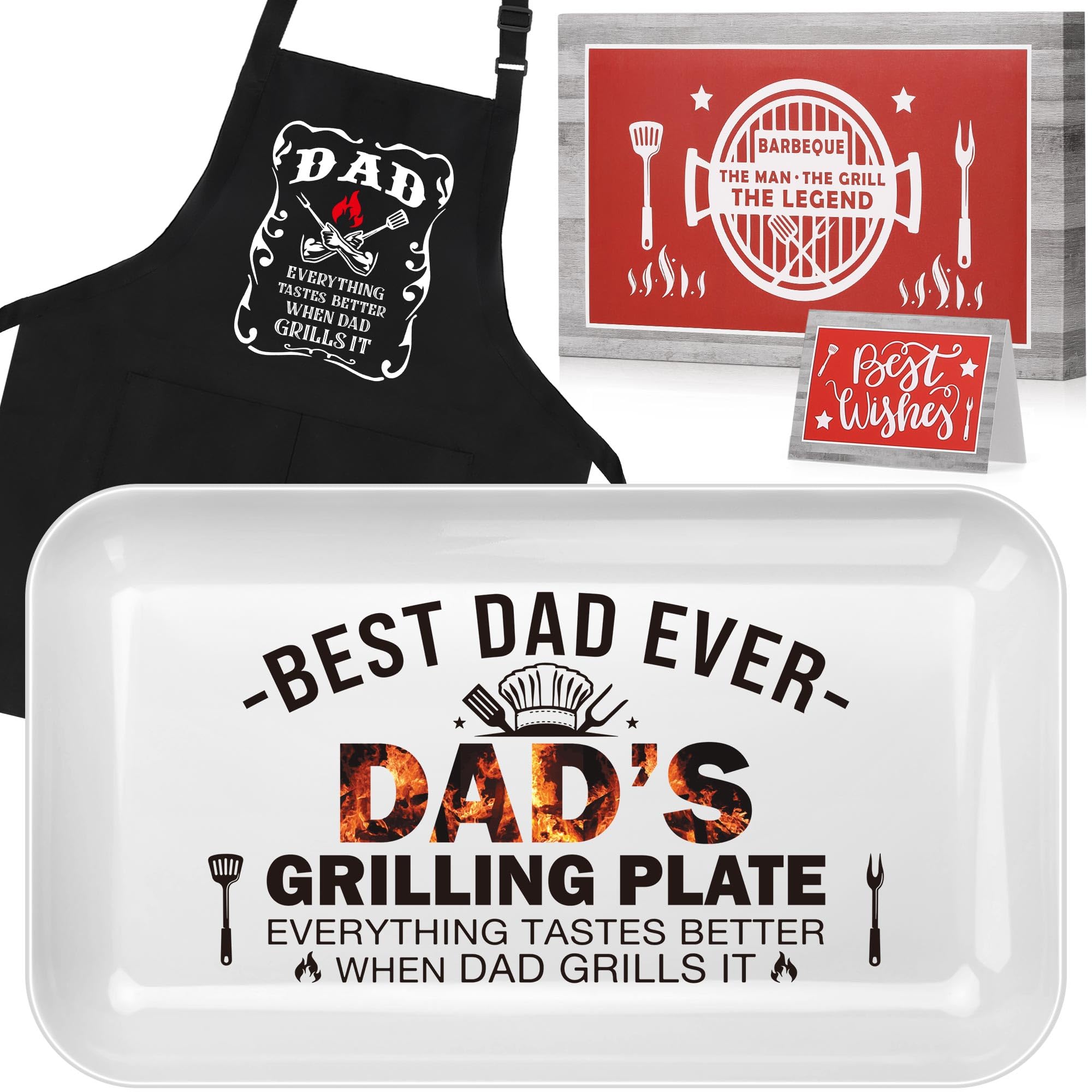 BBQ Grilling Platter Set