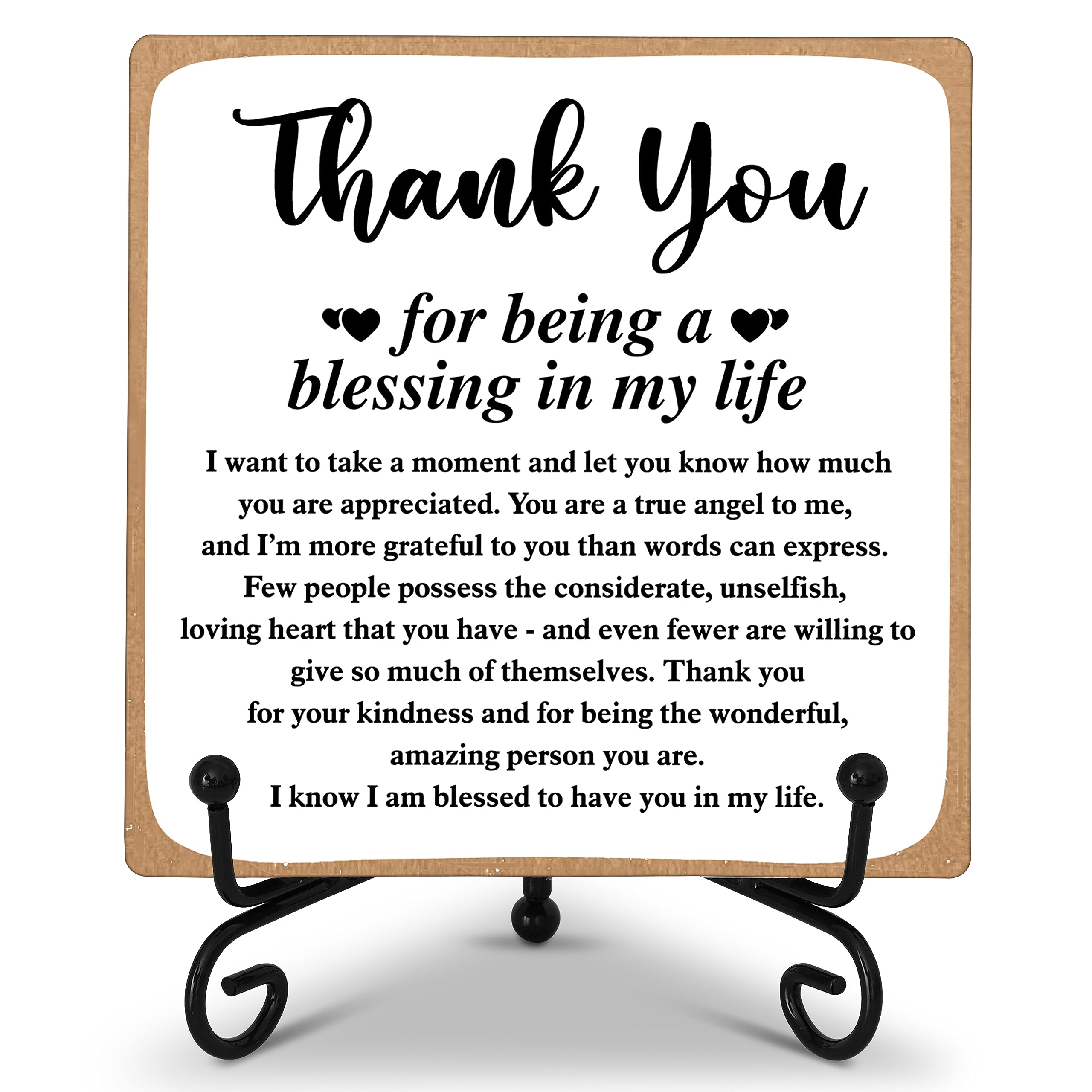 Blessing Life Wooden Plaque