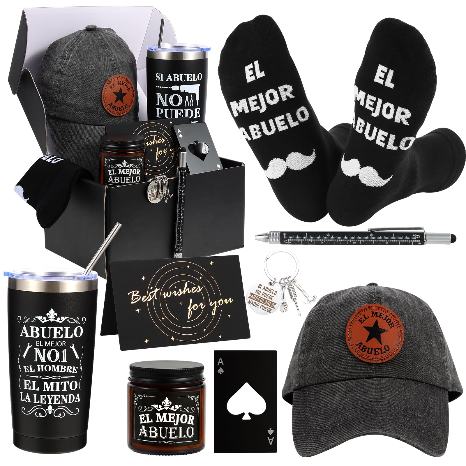 Spanish Abuelo 9pcs Gift Set