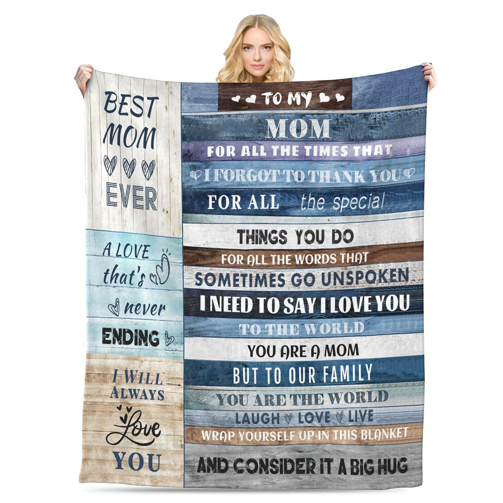 Mother's Day Flannel Blanket