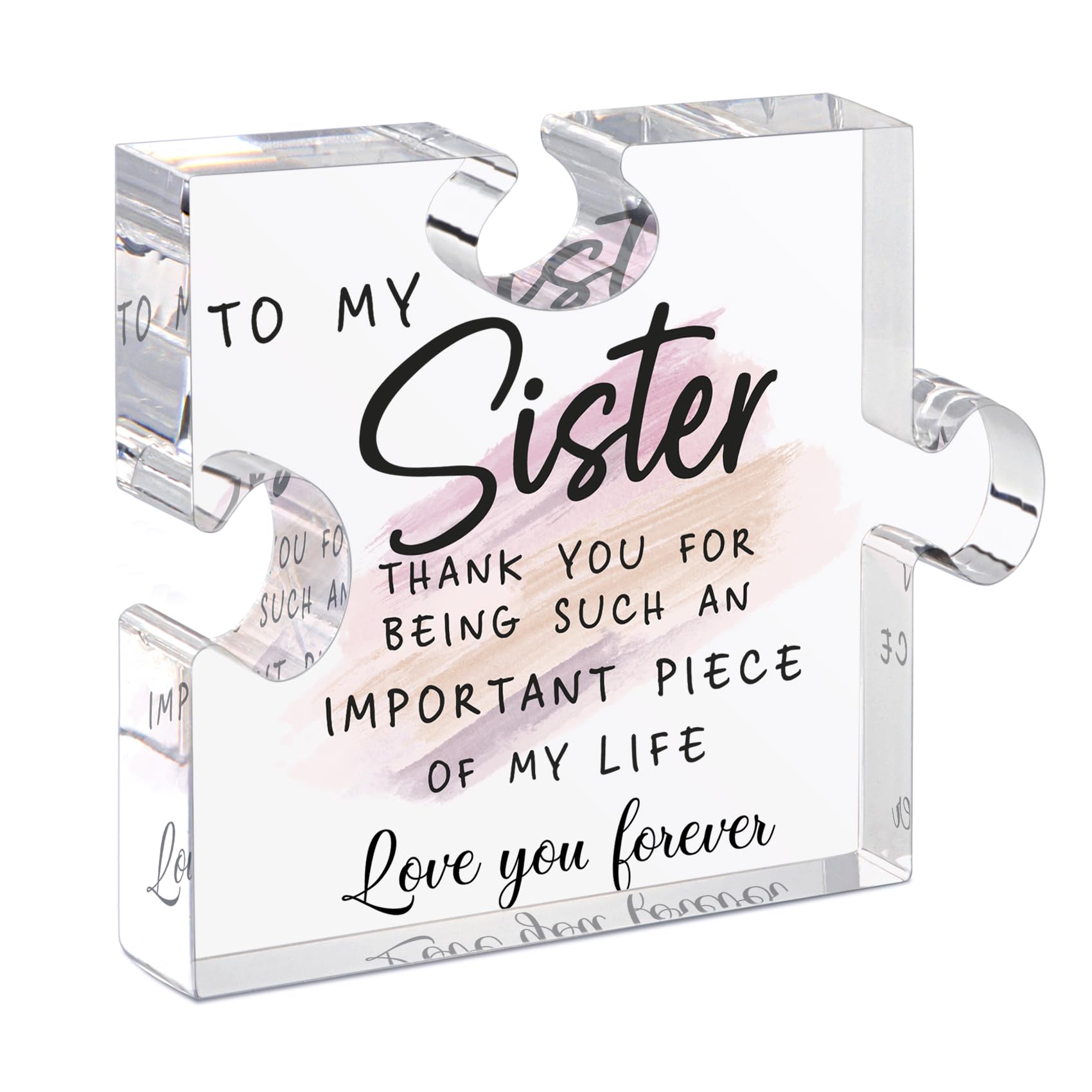 Puzzle-Shaped Plaque