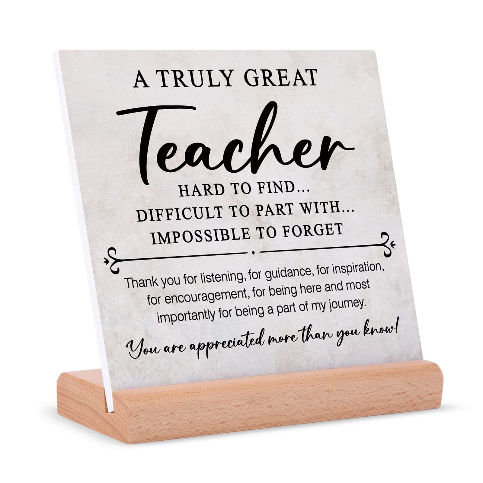 Thank You Acrylic Plaque