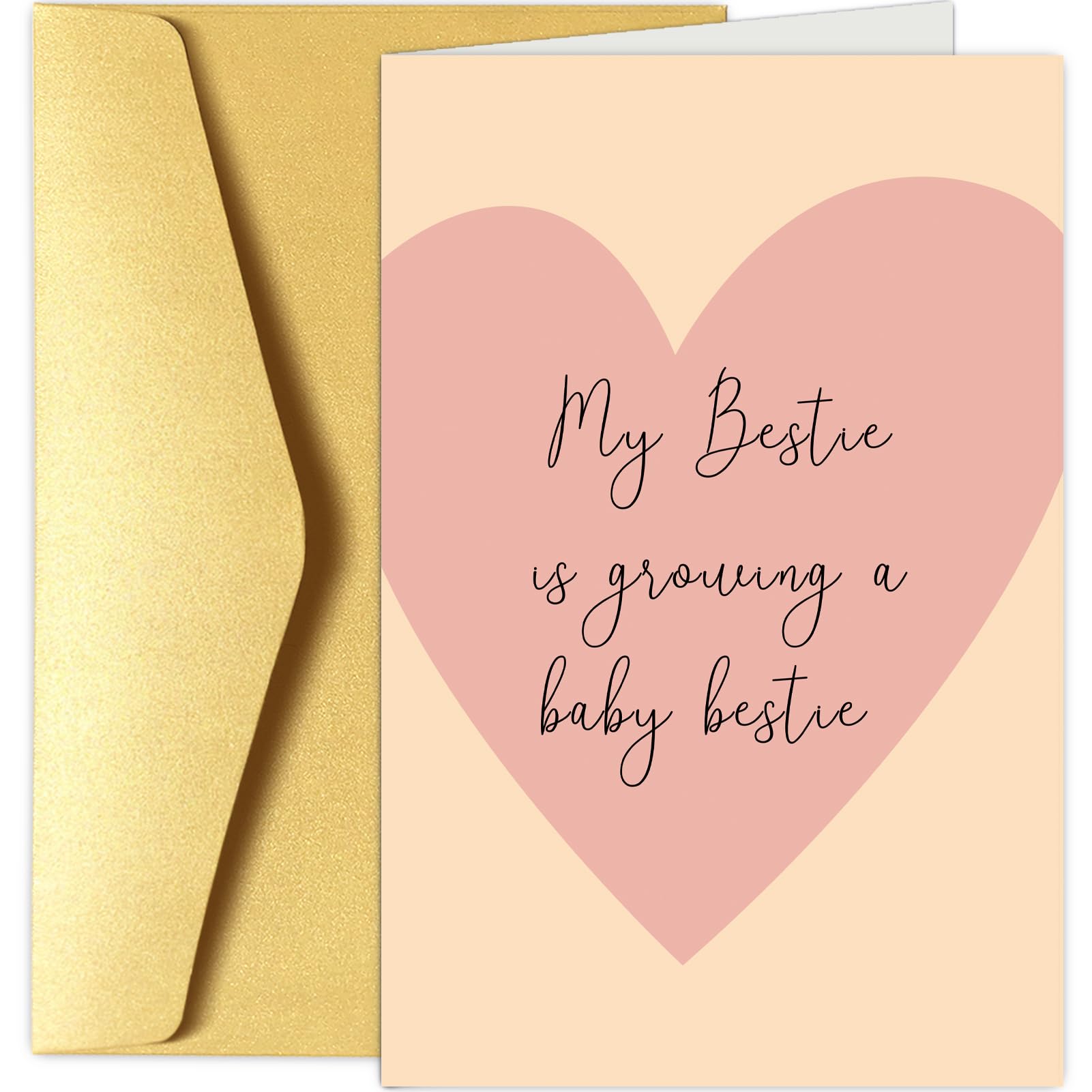Bestie Pregnancy Card