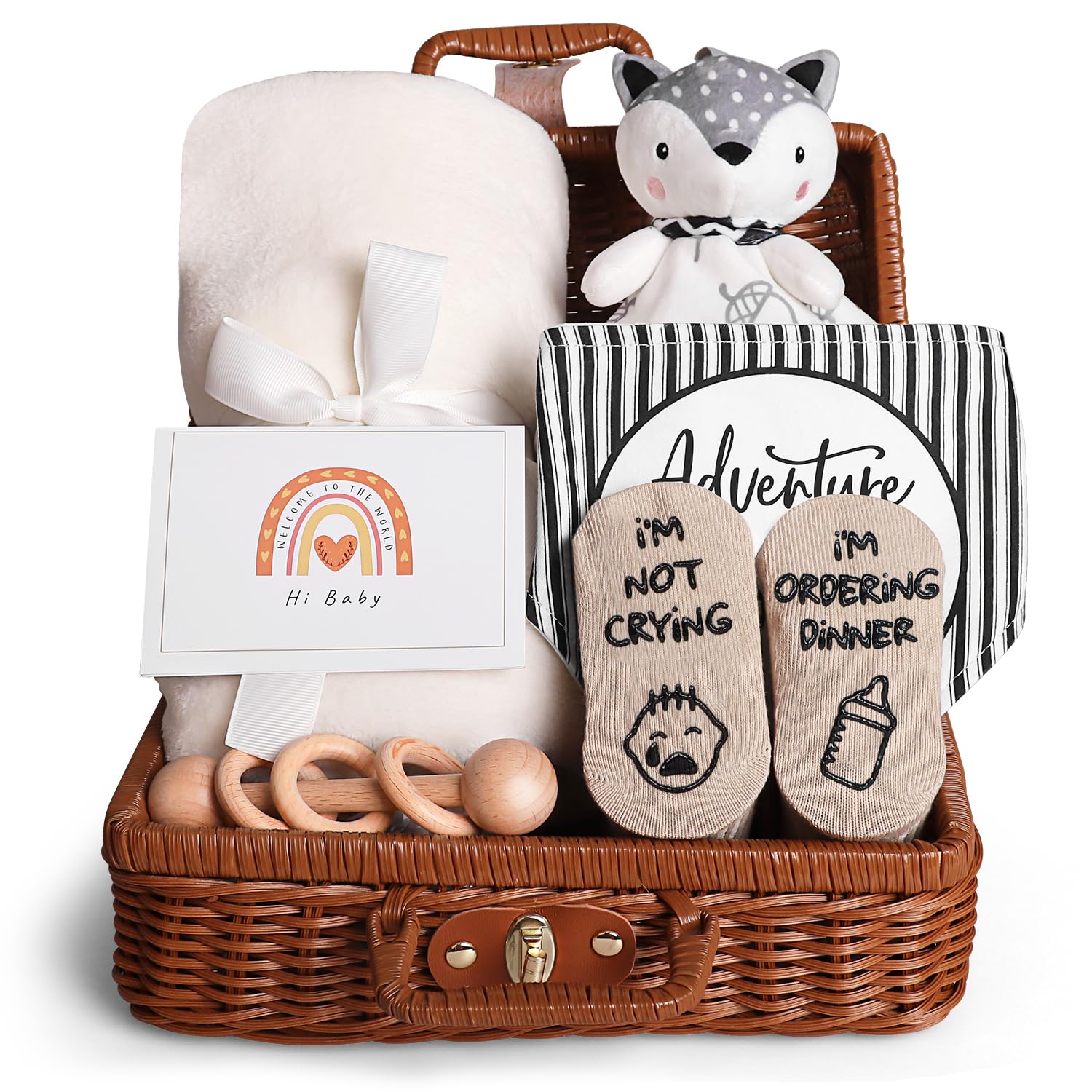 Unique Baby Essentials Basket