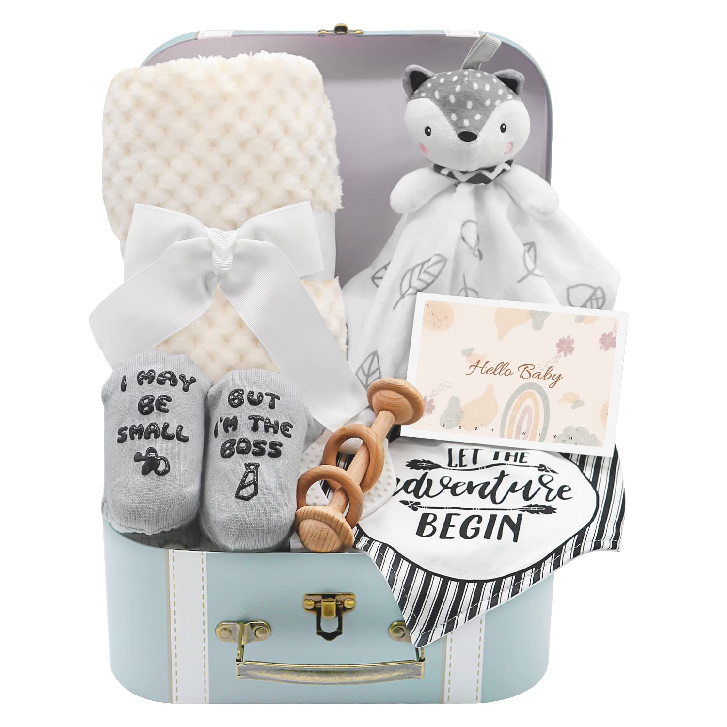 Baby Boy Gift Basket Set
