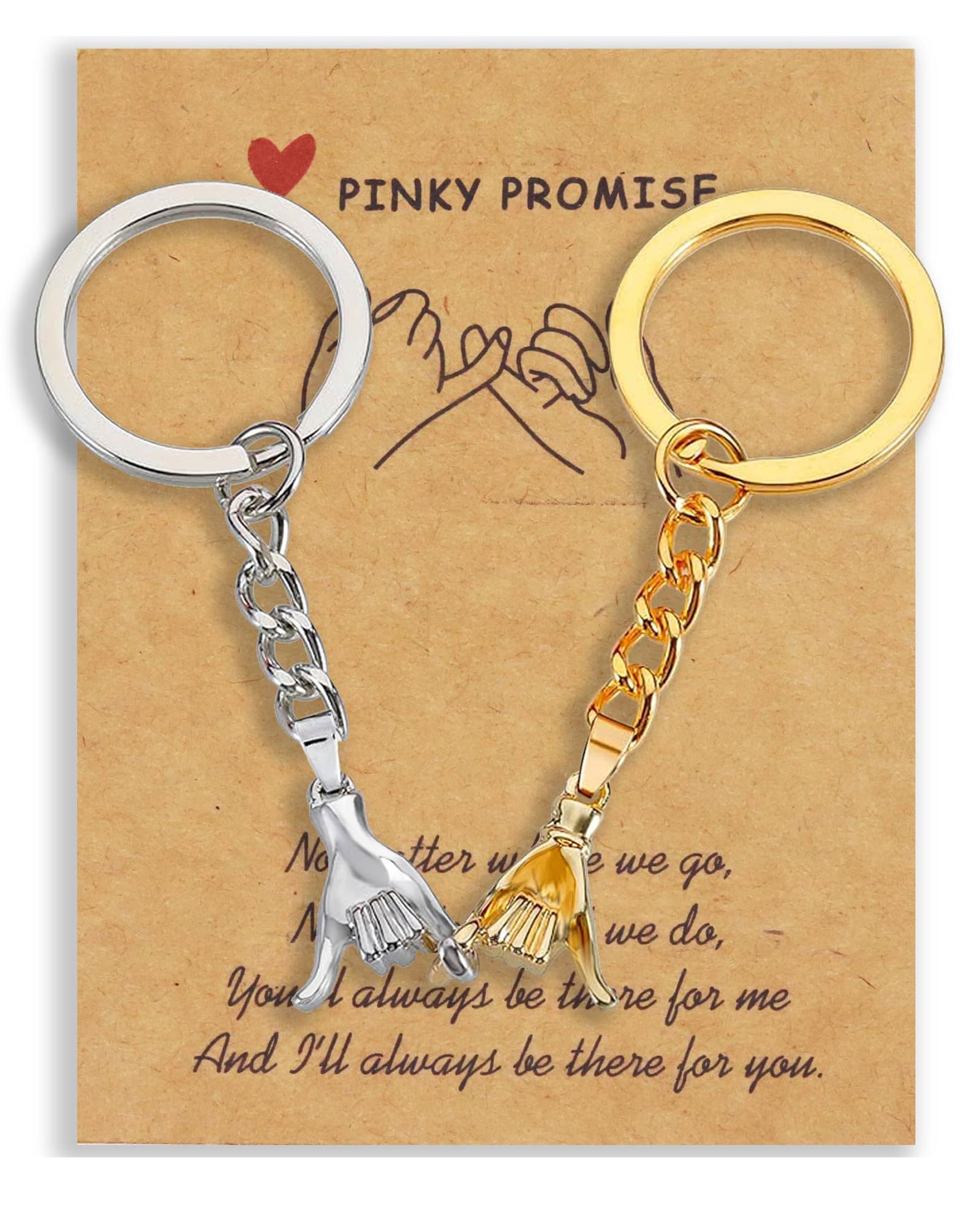 Pinkie Promise Keychains