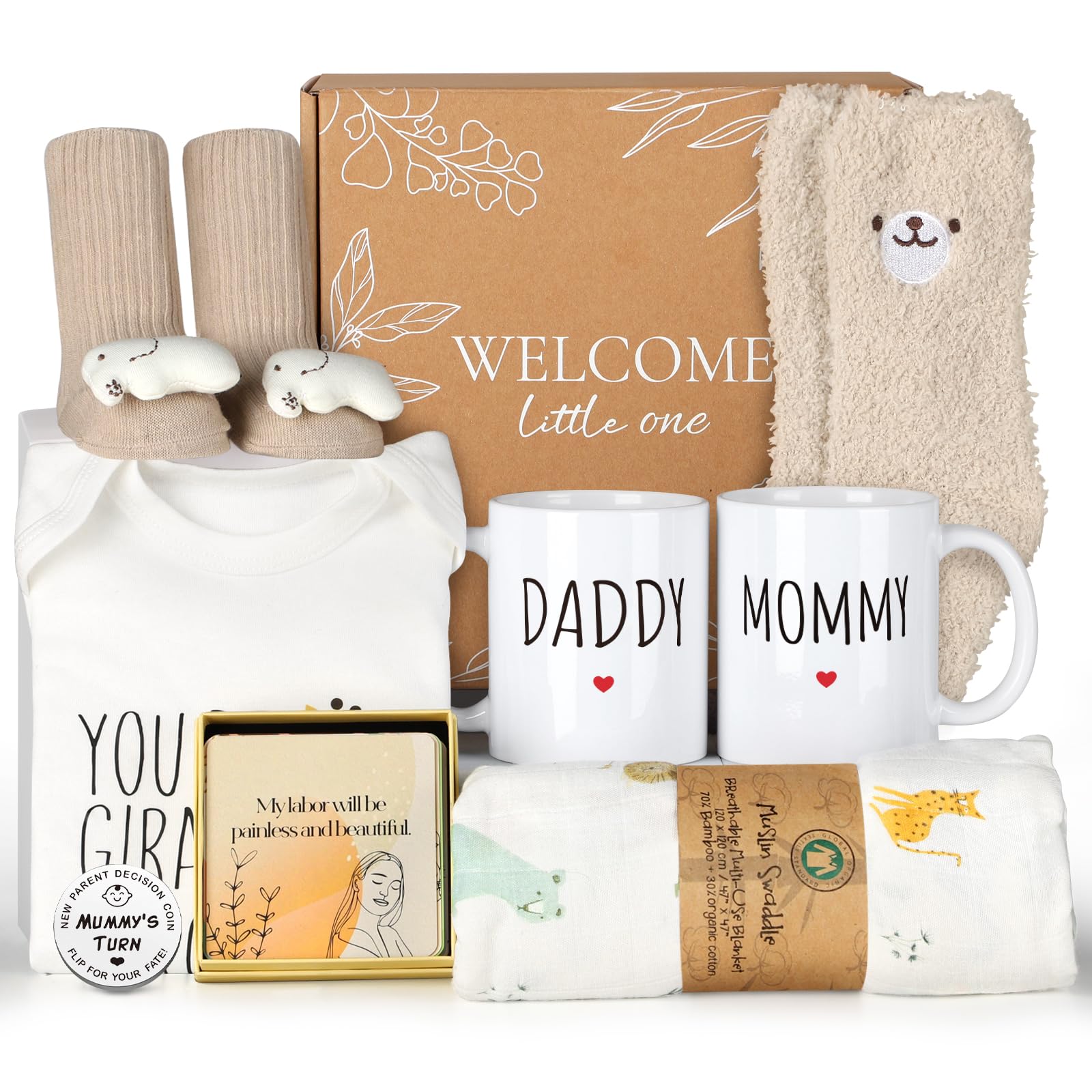 Mom and Dad Pregnancy Mugs