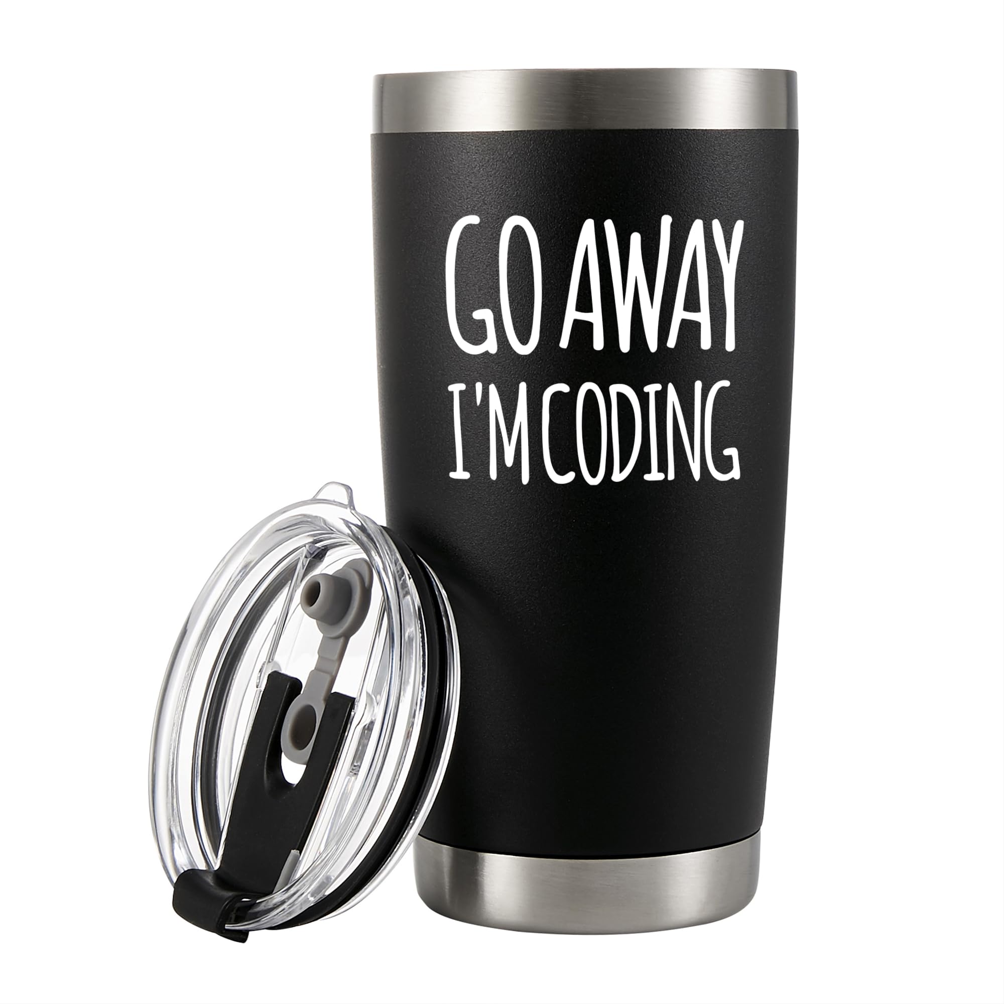 Go Away I'm Coding Tumbler