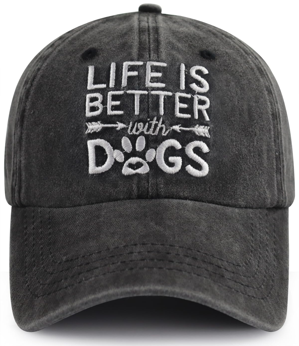 Life is Better with Dogs Hat
