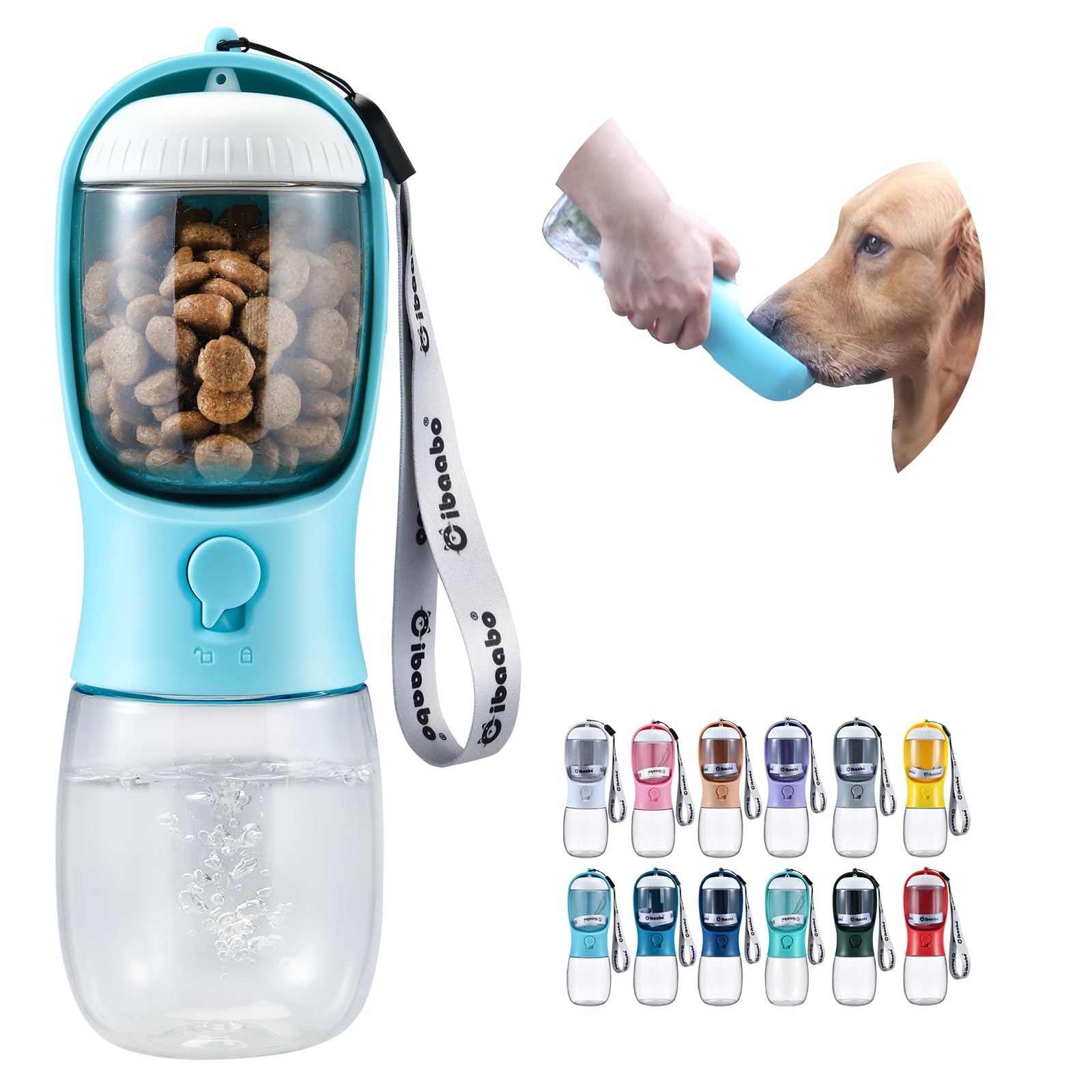 Dog Water Bottle & Container