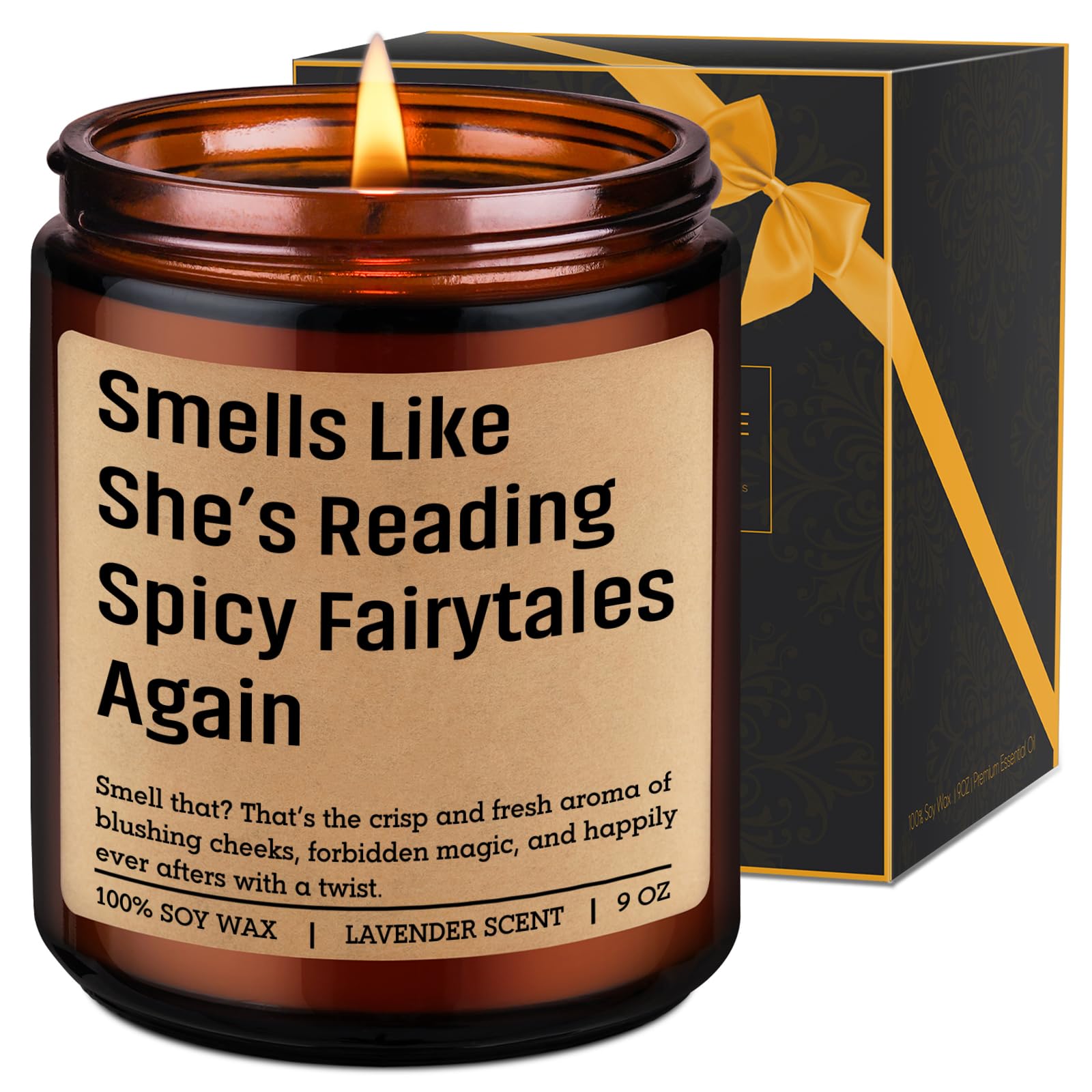 Spicy Book Lover Candle