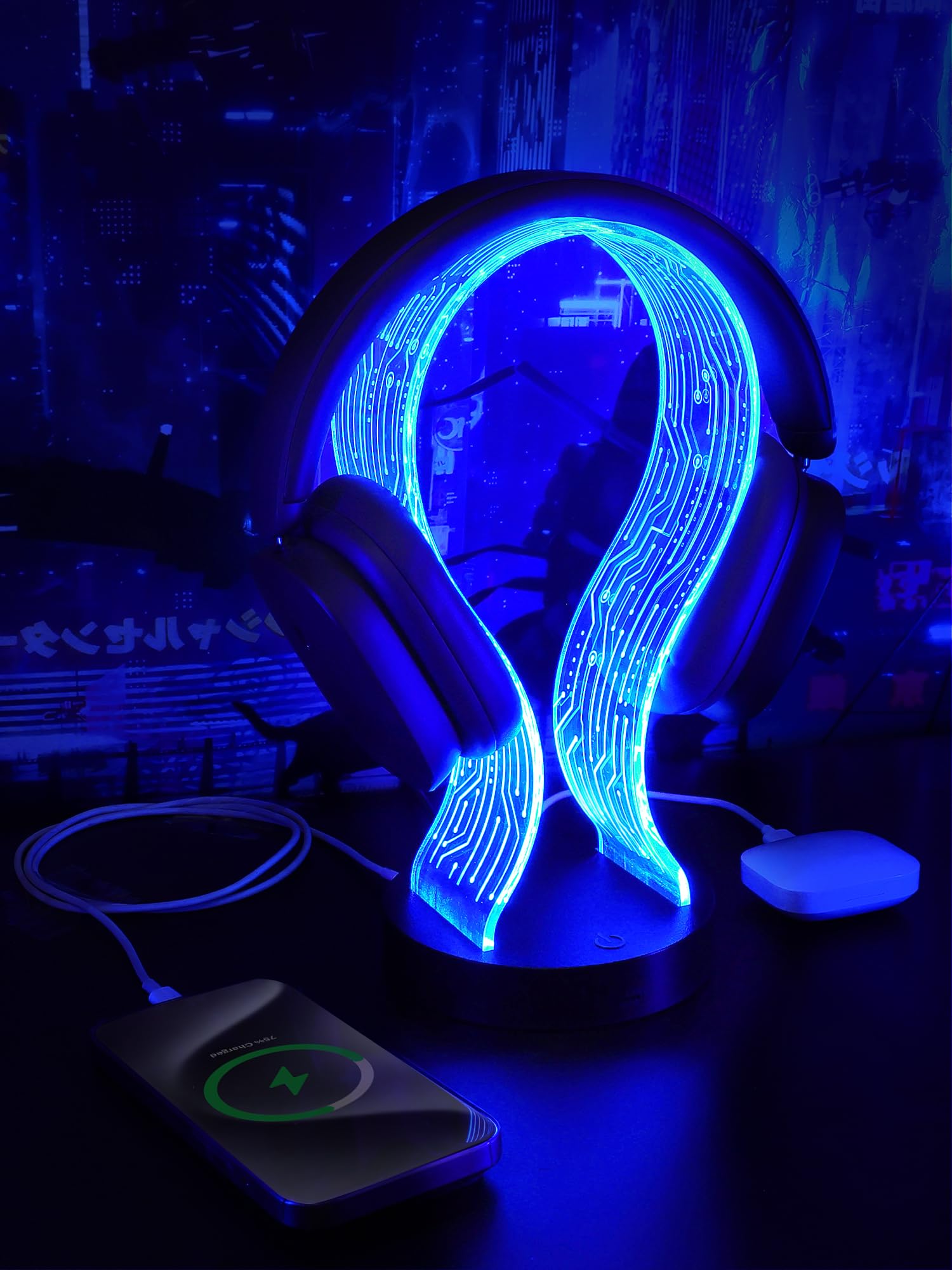 Light Up Headphone Stand