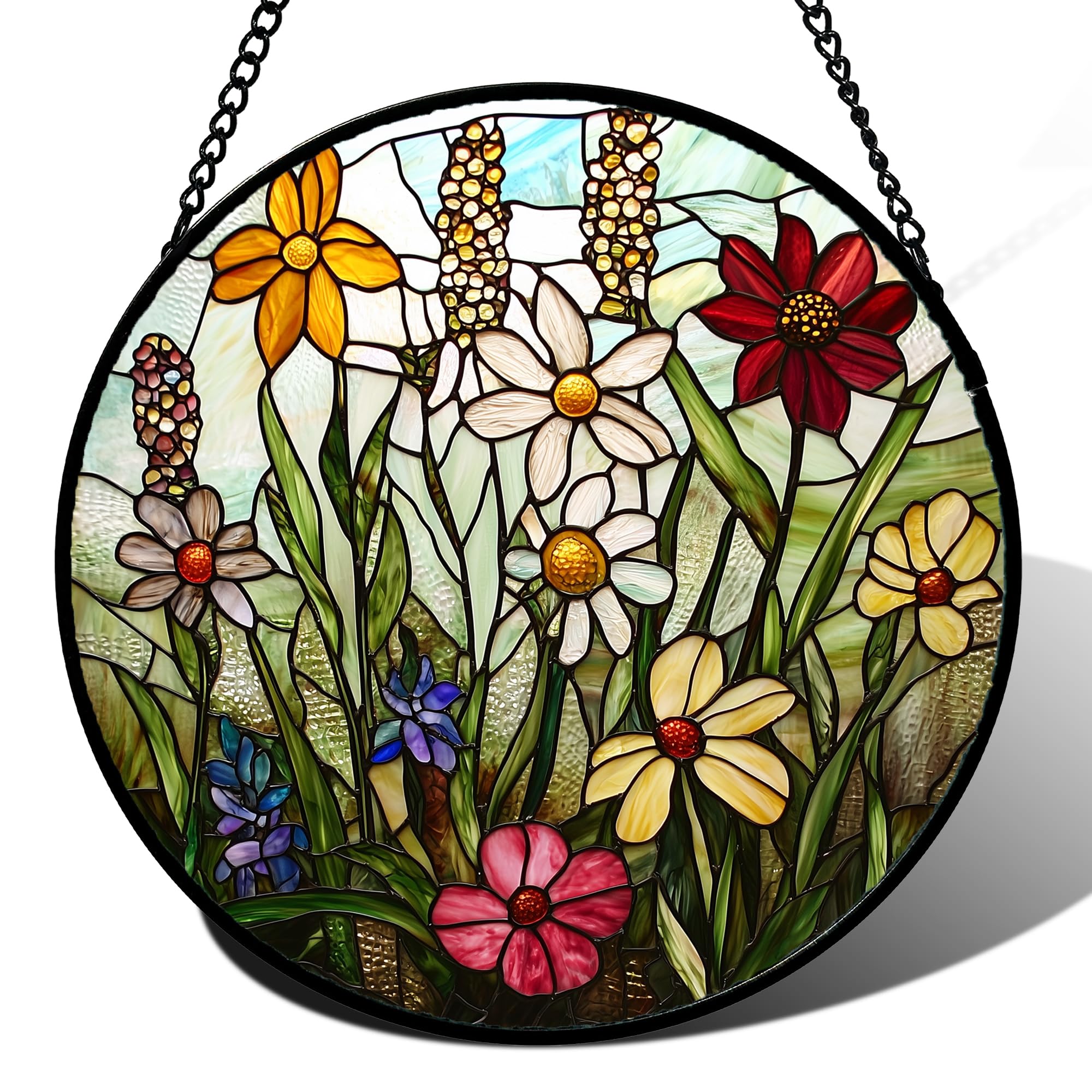 Colorful Wildflower Suncatcher