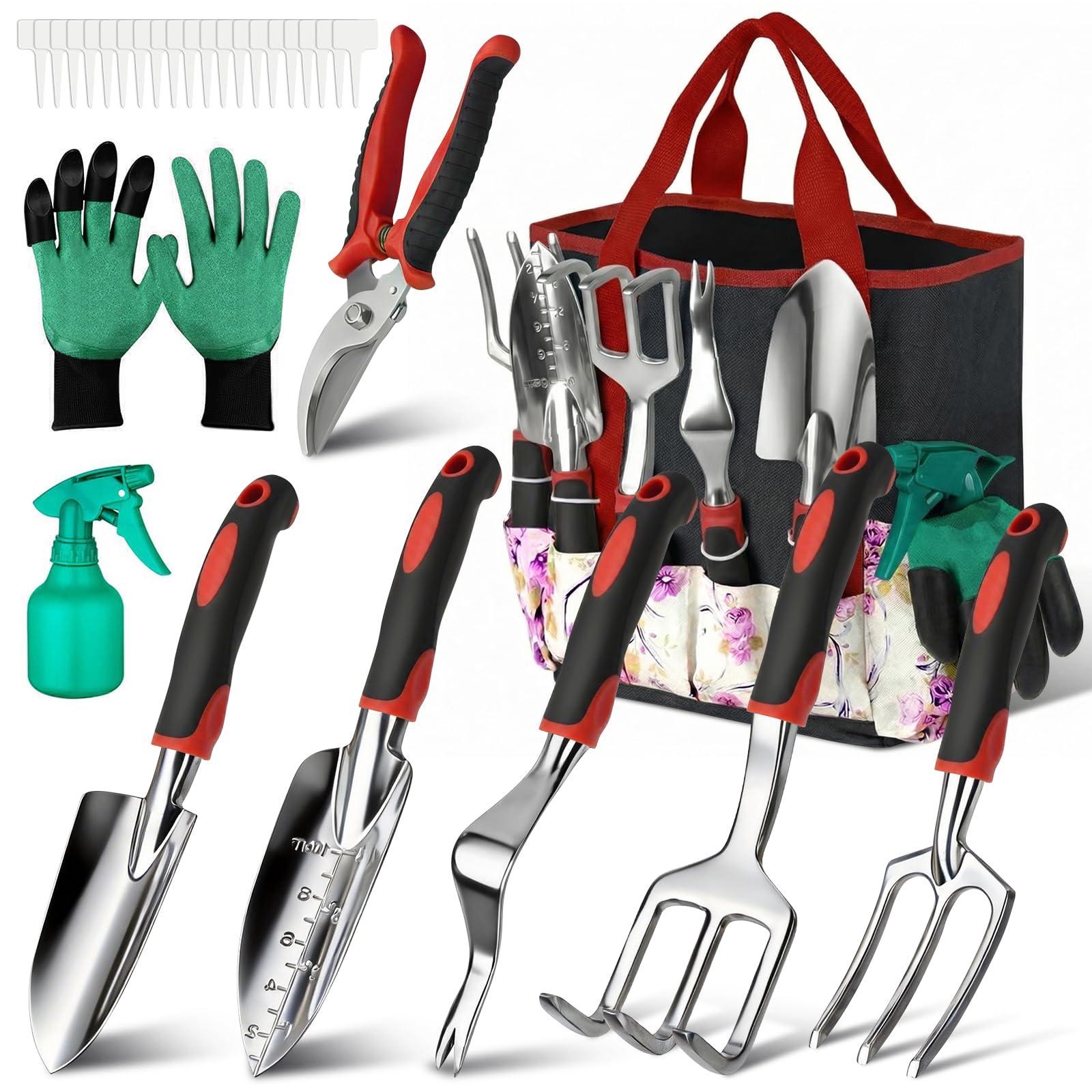 Vintage Floral 30pc Tool Kit