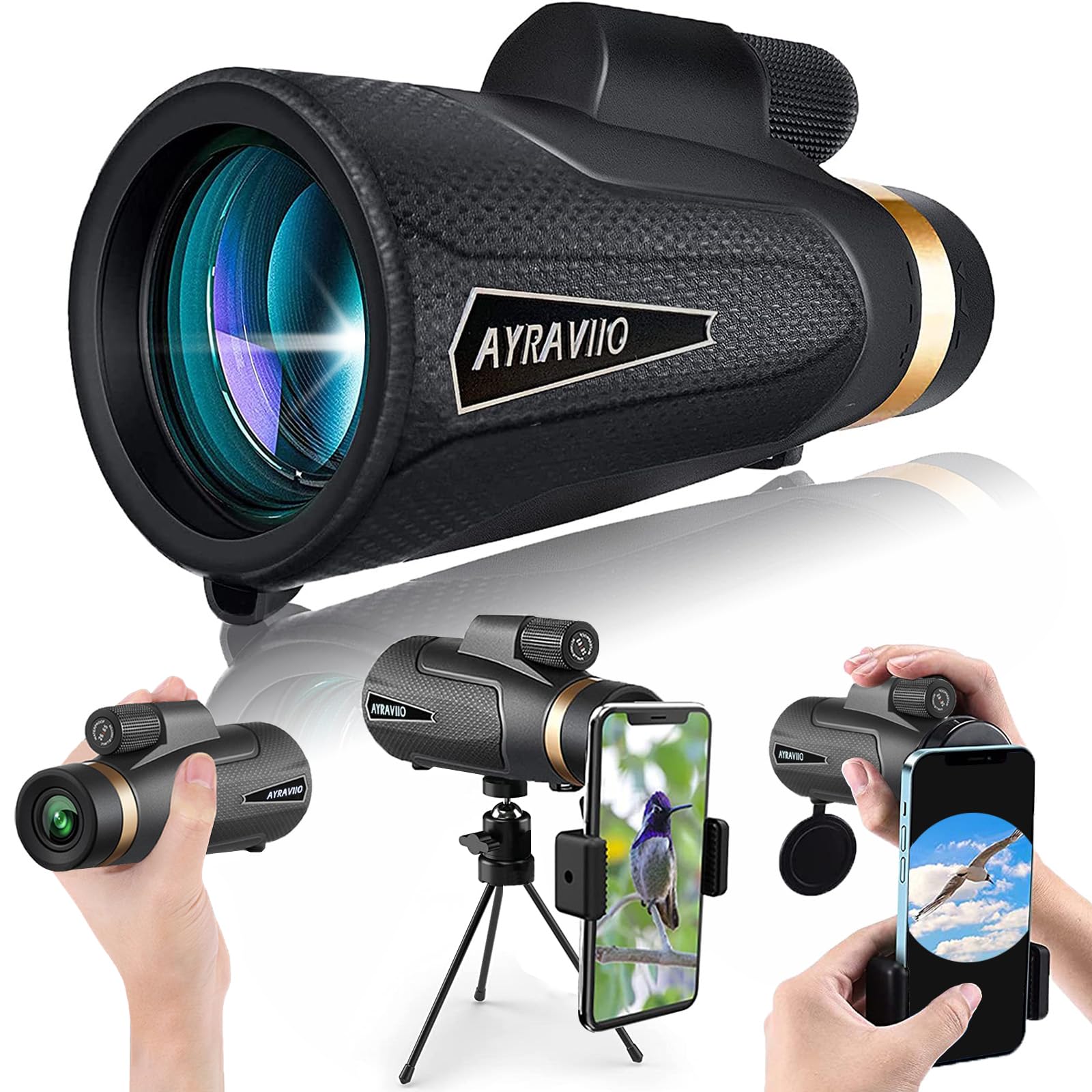 12x60 Powerful Monocular