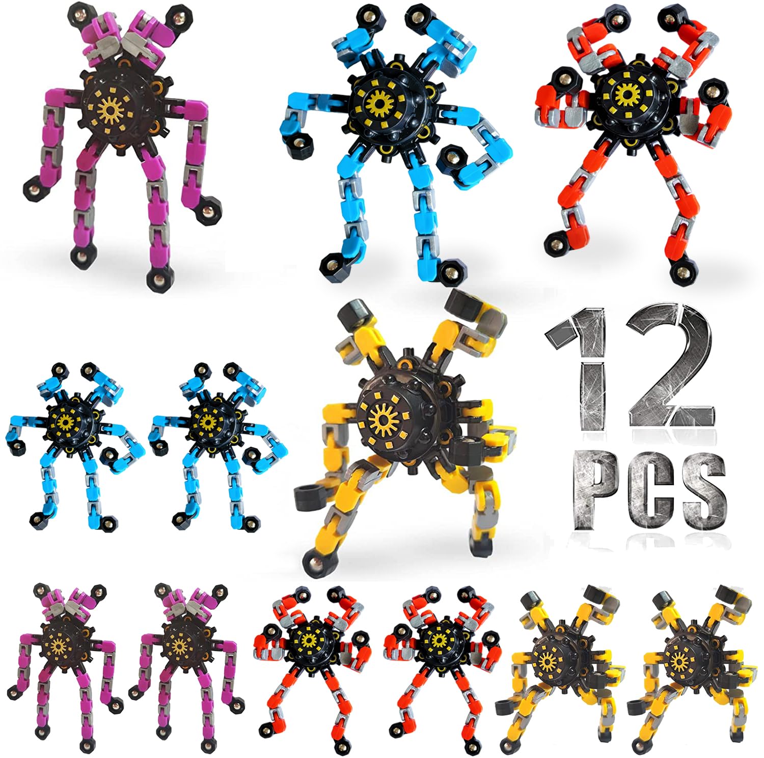 Deformable Chain Fidget Robot