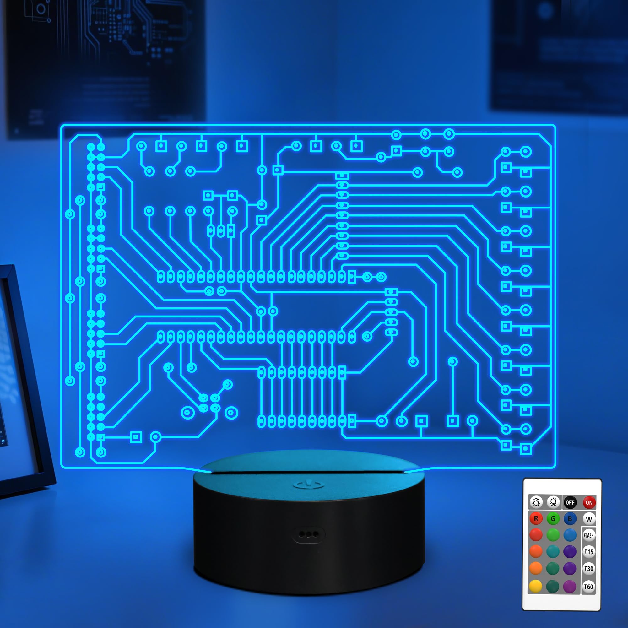 Computer Geekery PCB Lamp