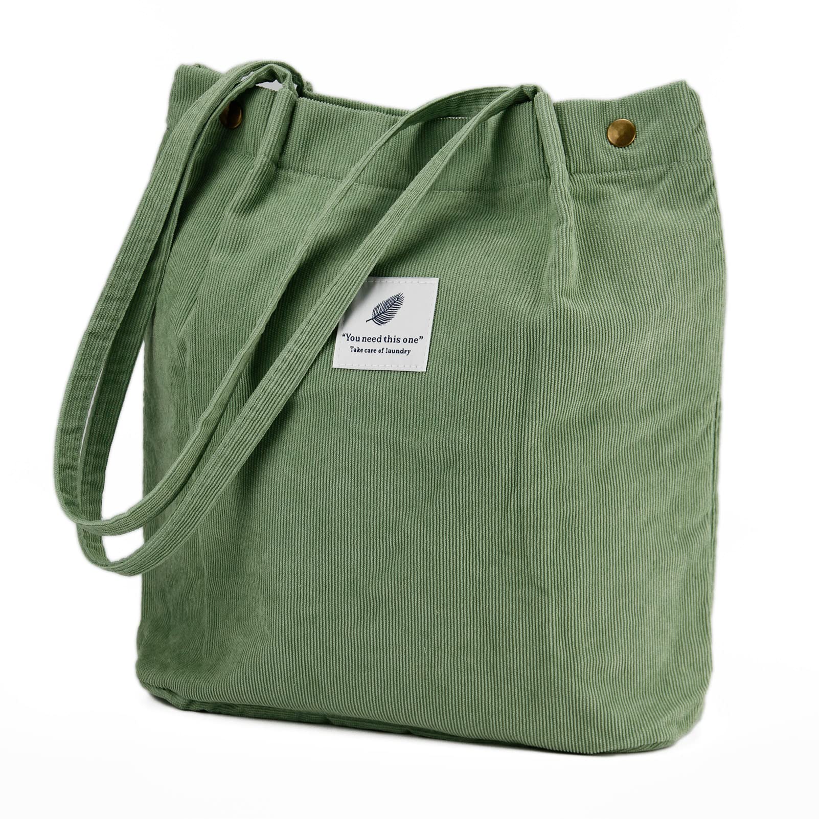 Corduroy Travel Tote Bag