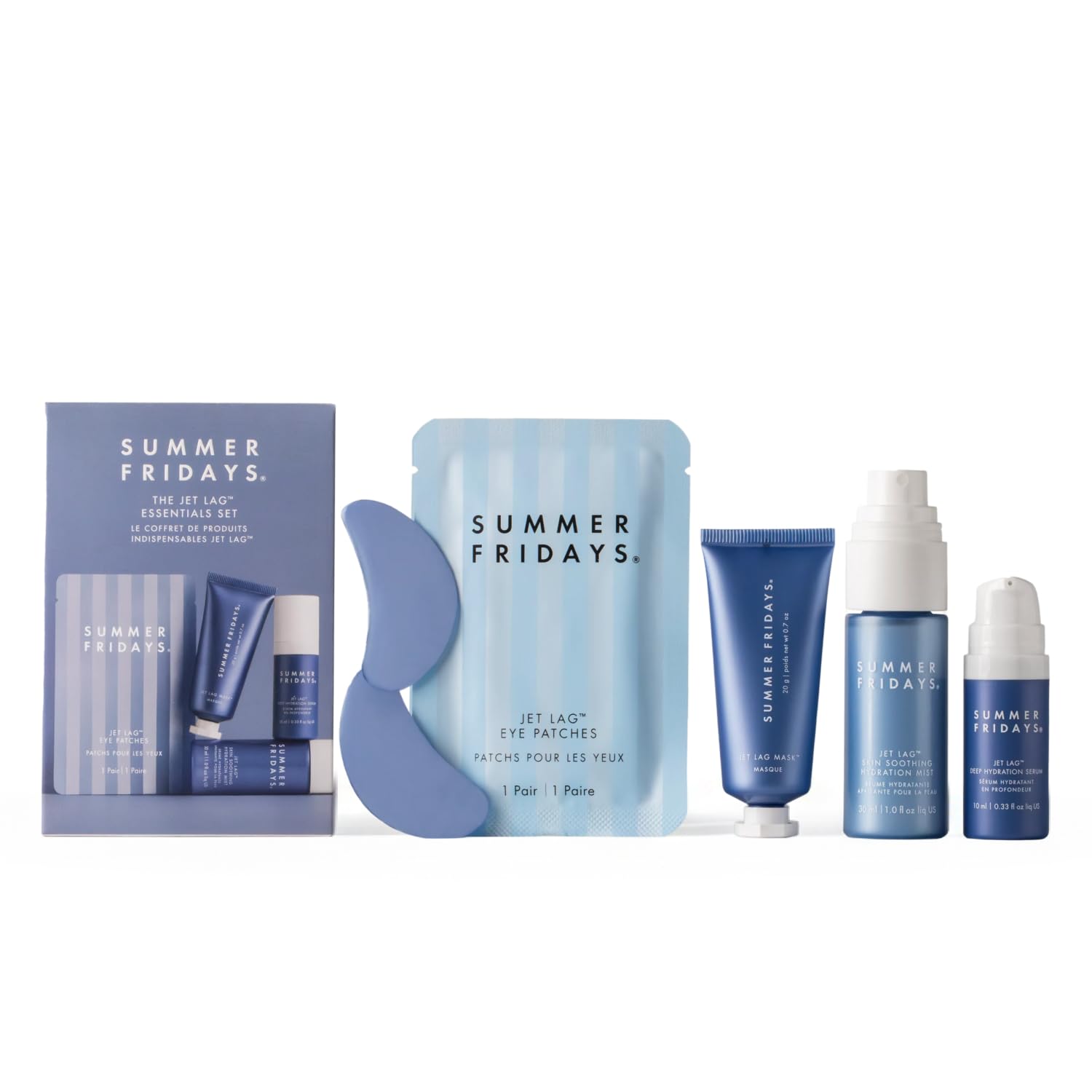 Jet Lag Essentials Skin Set