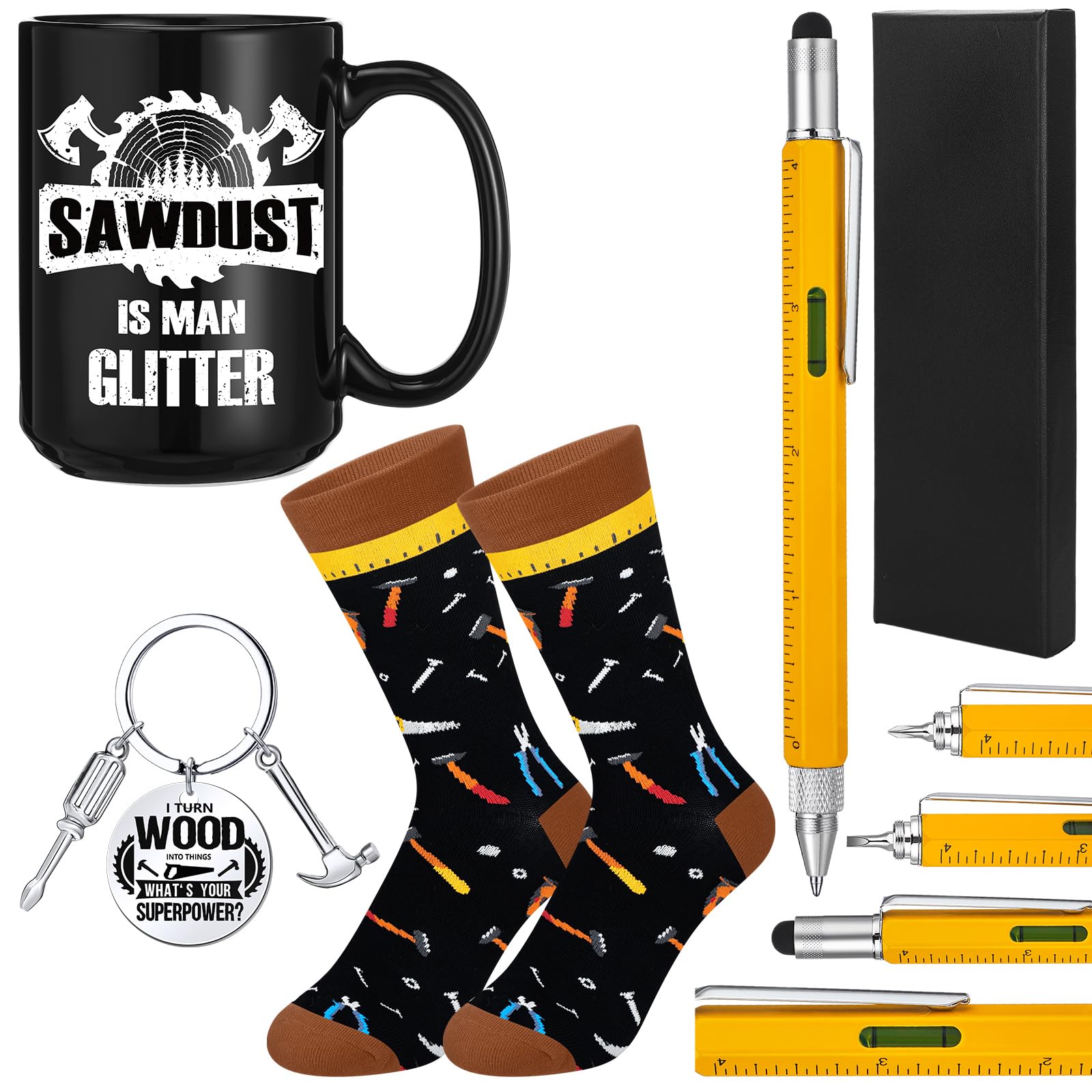 4pcs Woodworking Gift Set