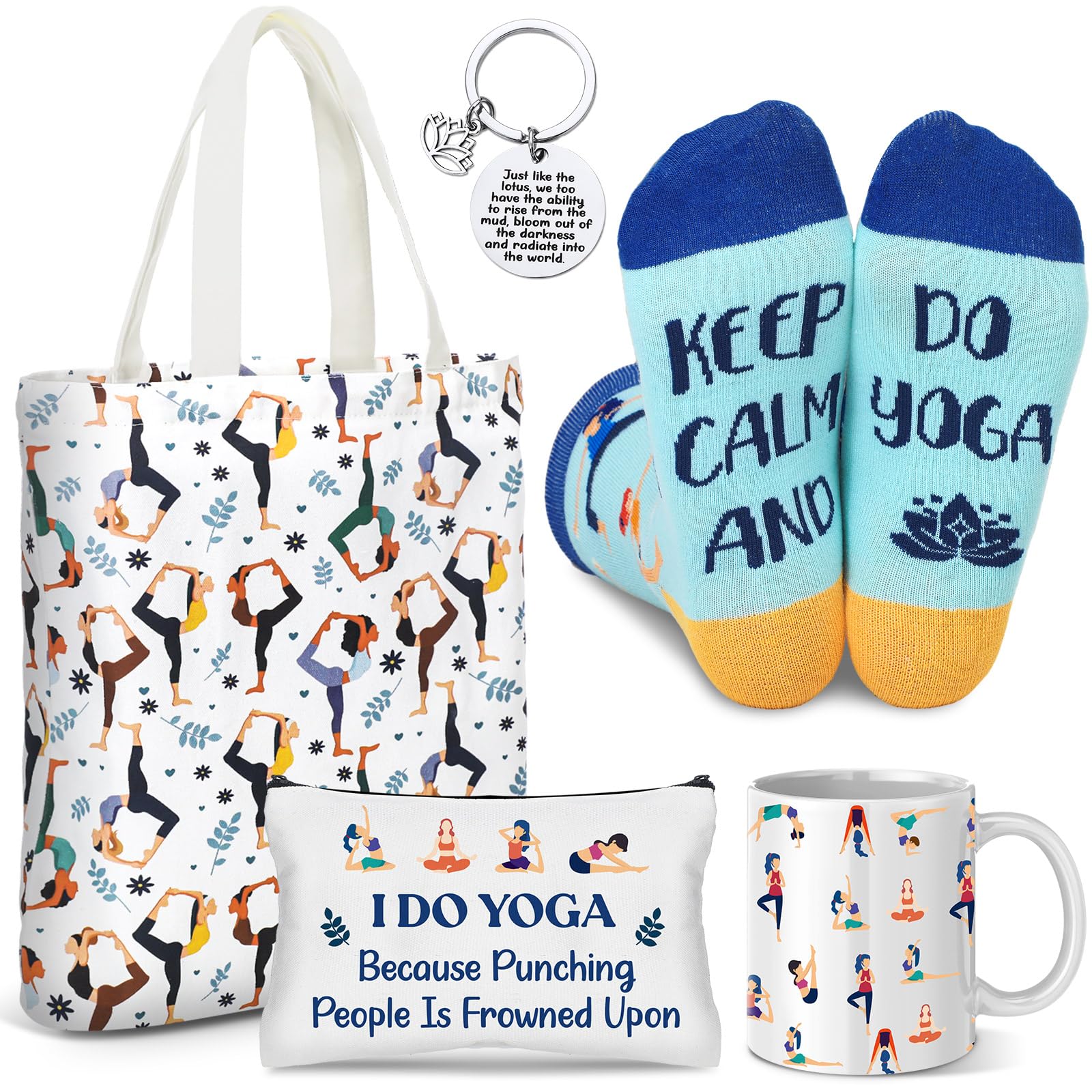 JenPen 5pc Yoga Gift Set