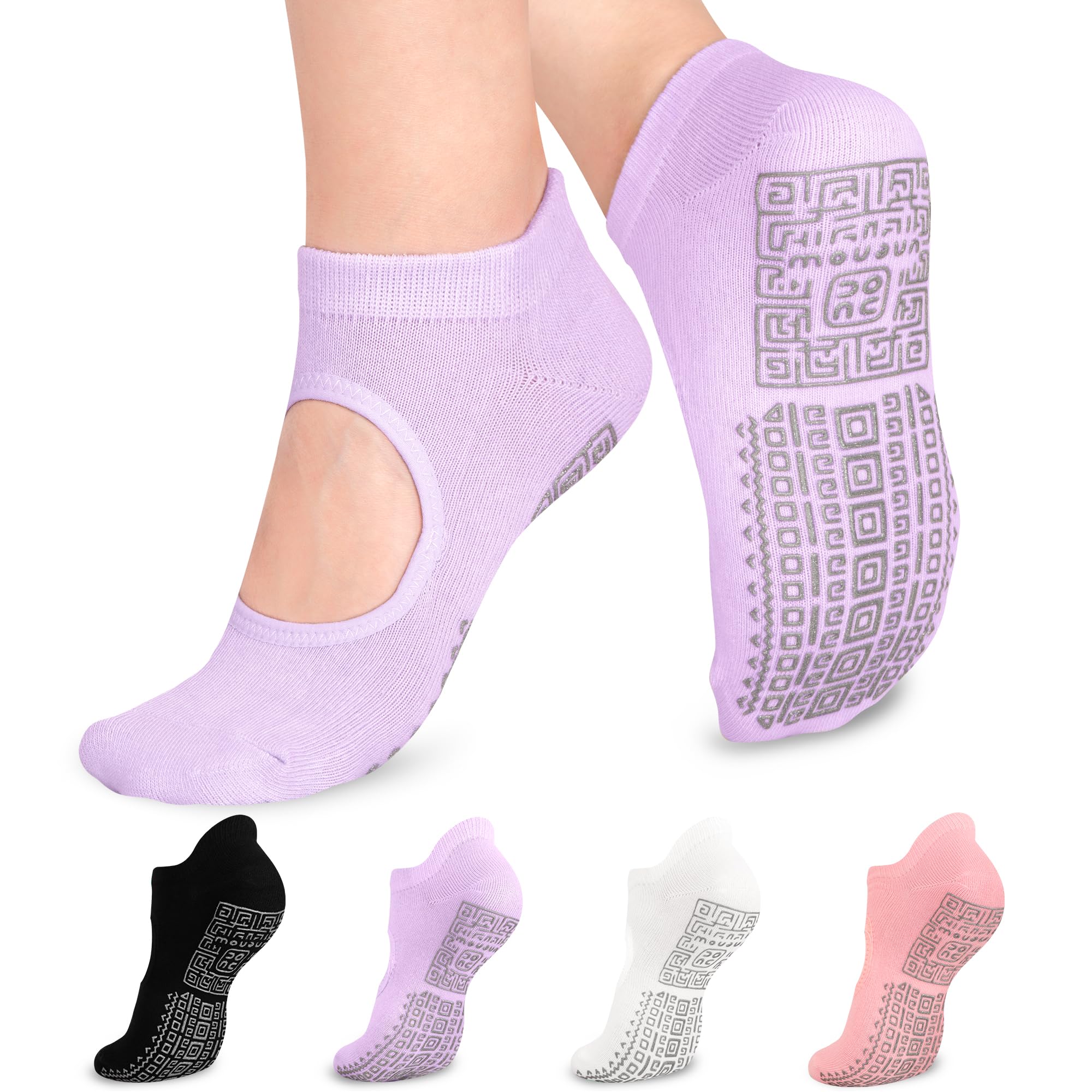 Non Slip Grip Yoga Socks
