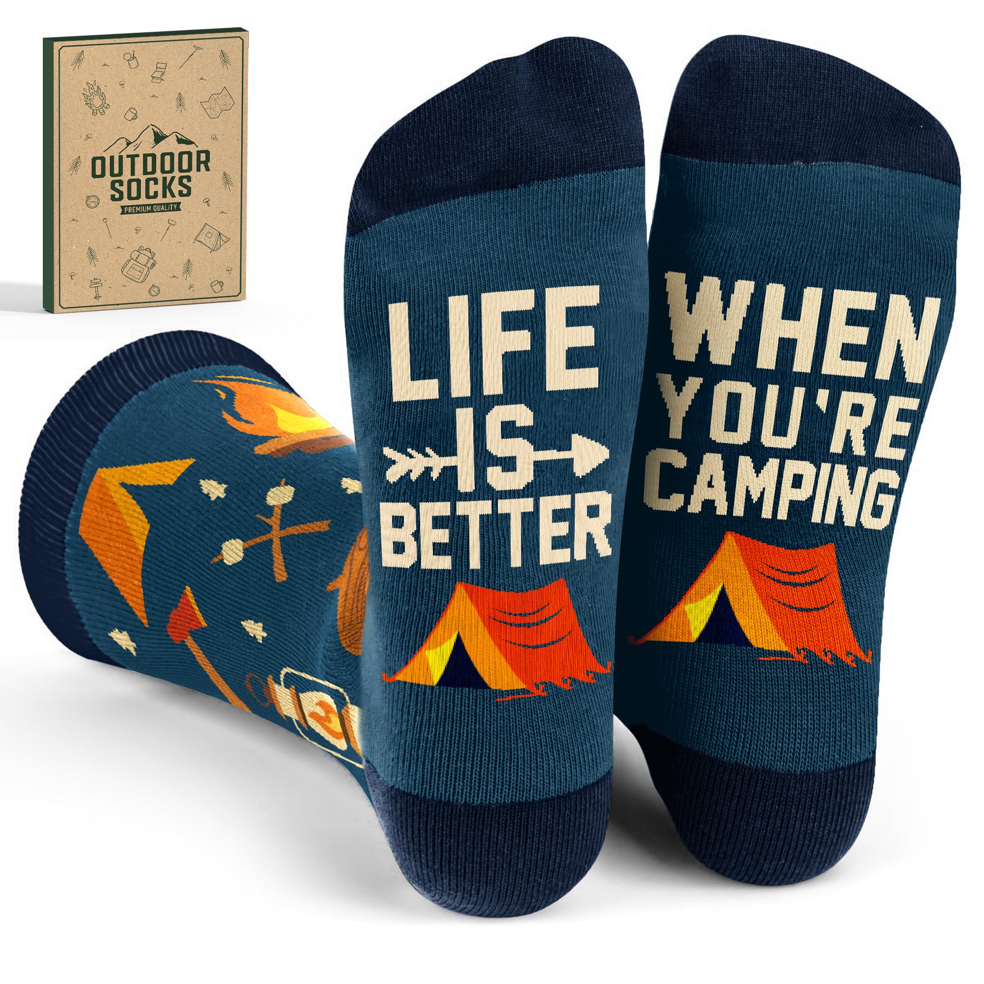 Funny Hiking & Camping Socks
