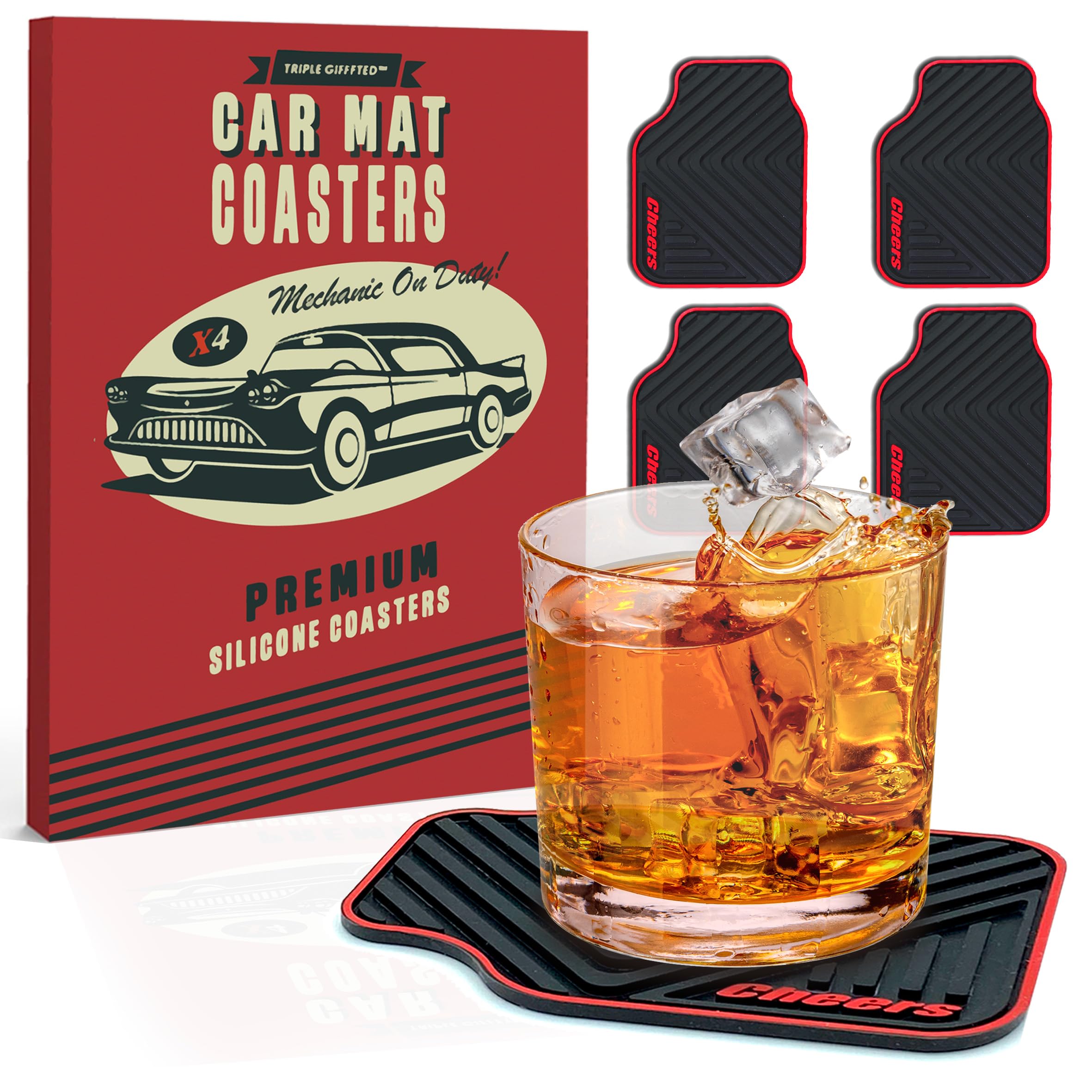 Car Enthusiast Drink Coasters
