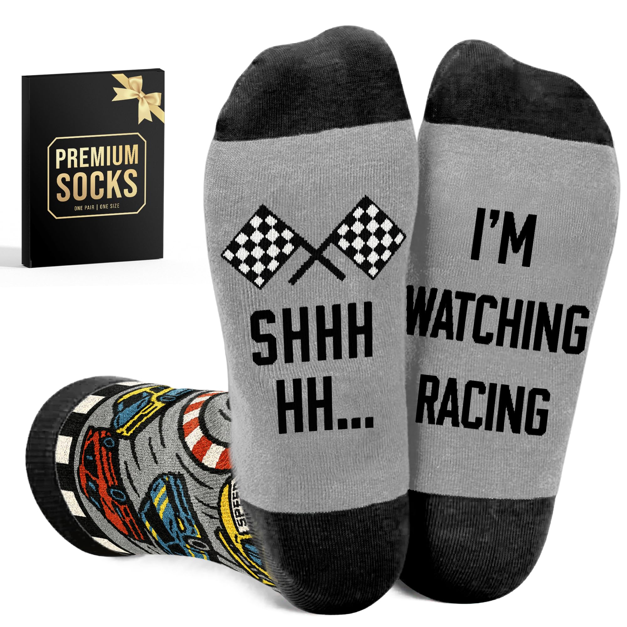 Racing Sport Car Socks