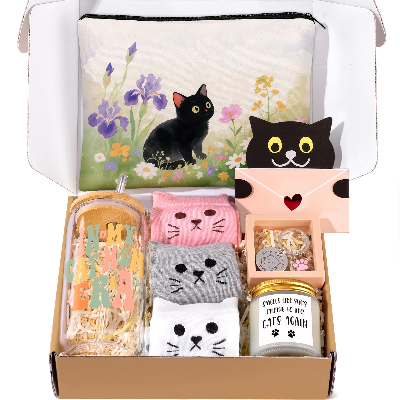 Cat Themed Gift Set Box
