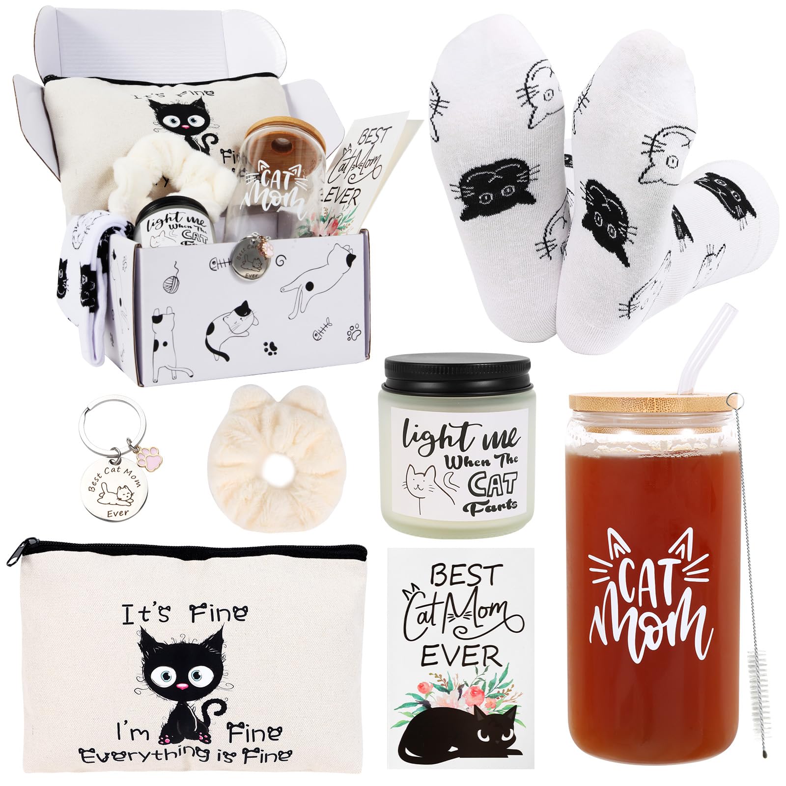 Crazy Cat Lady Makeup Bag