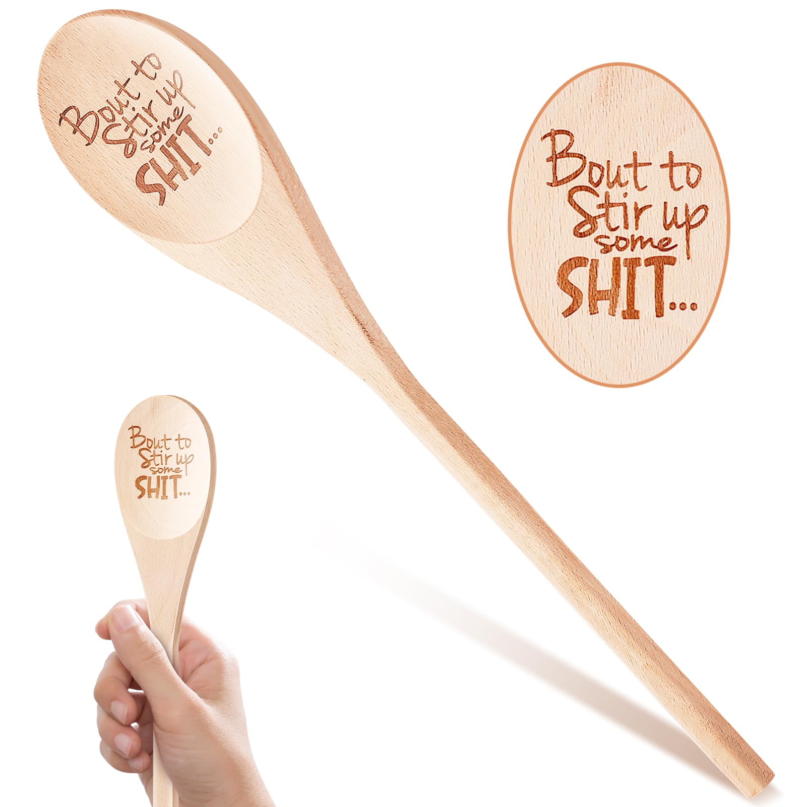 Funny Laser Engraved Spoon