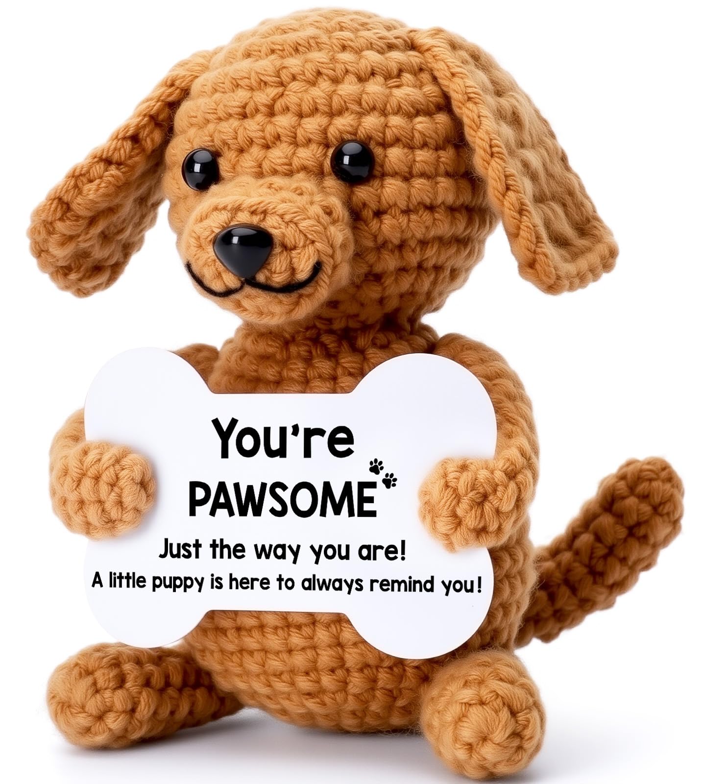 Emotional Support Crochet Dog