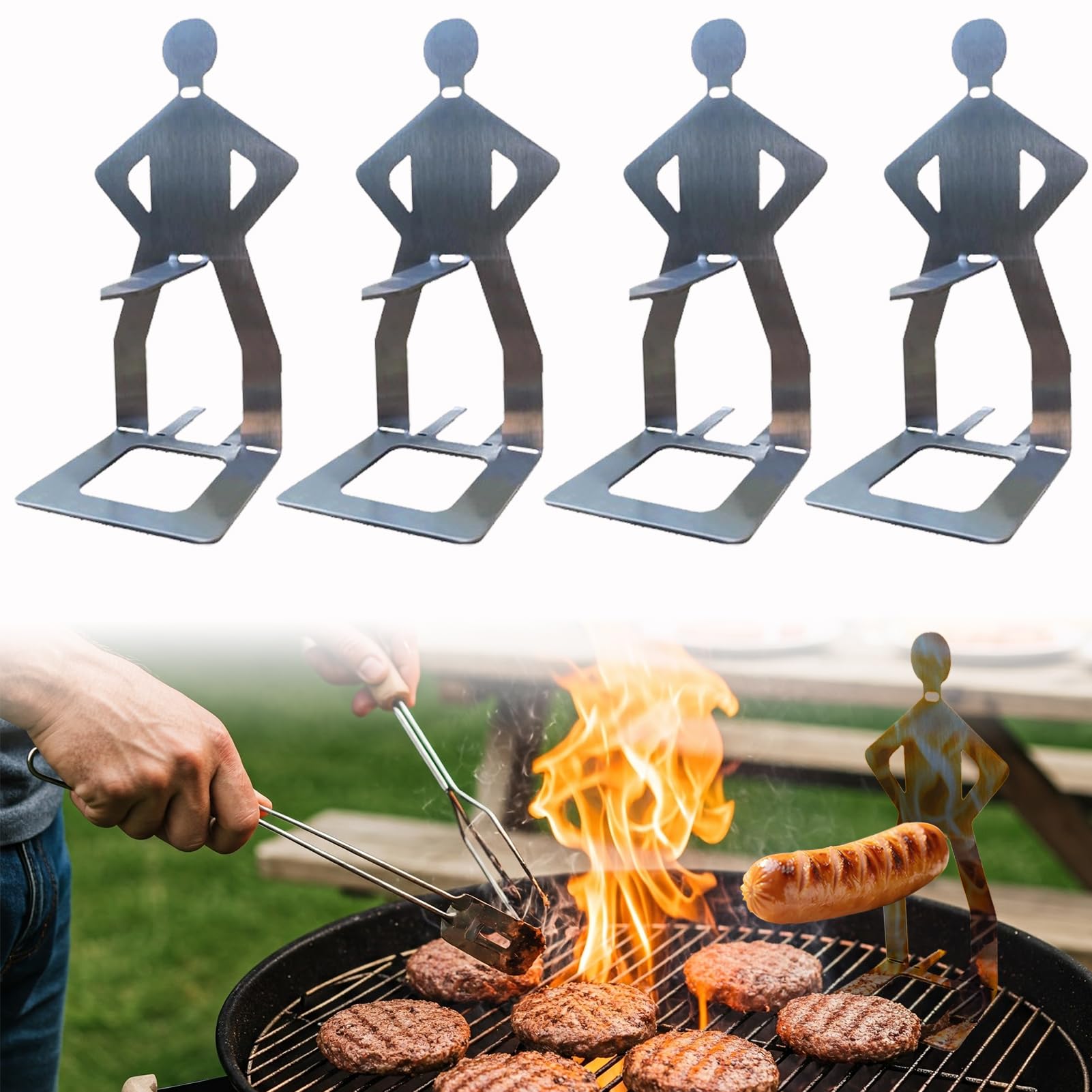 Funny Man Hot Dog Holders