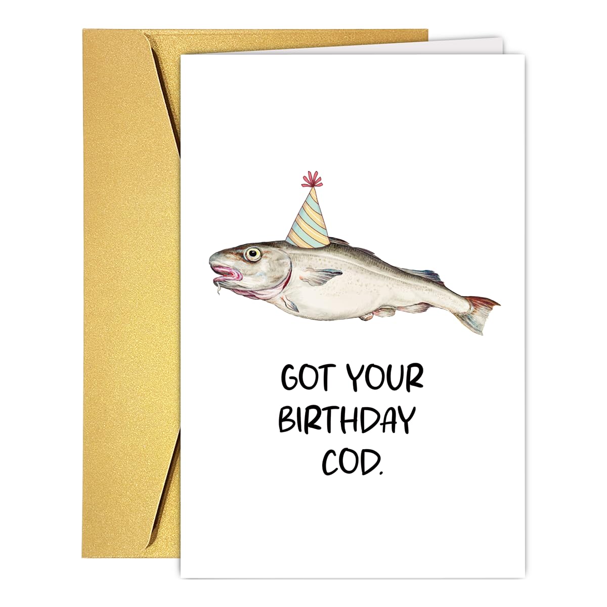 Hilarious Fishing Pun Card