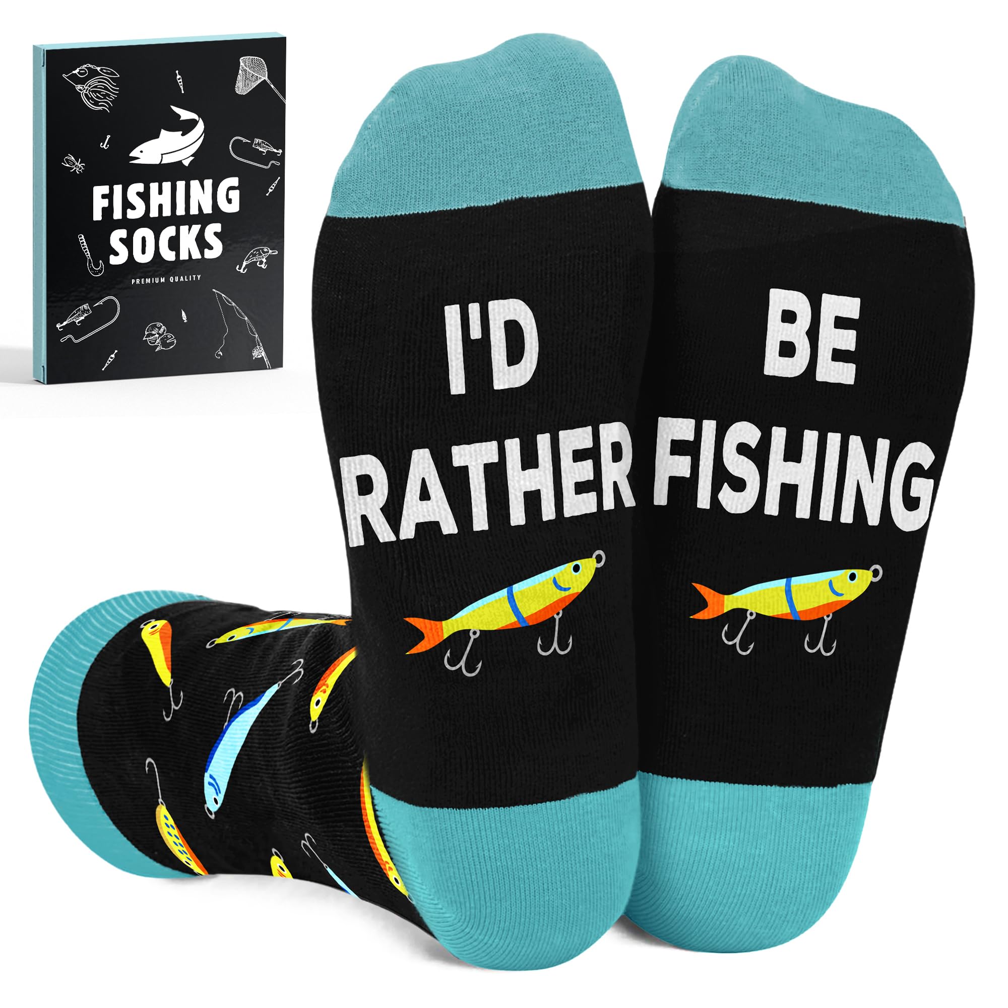 Fly Fishing Themed Socks