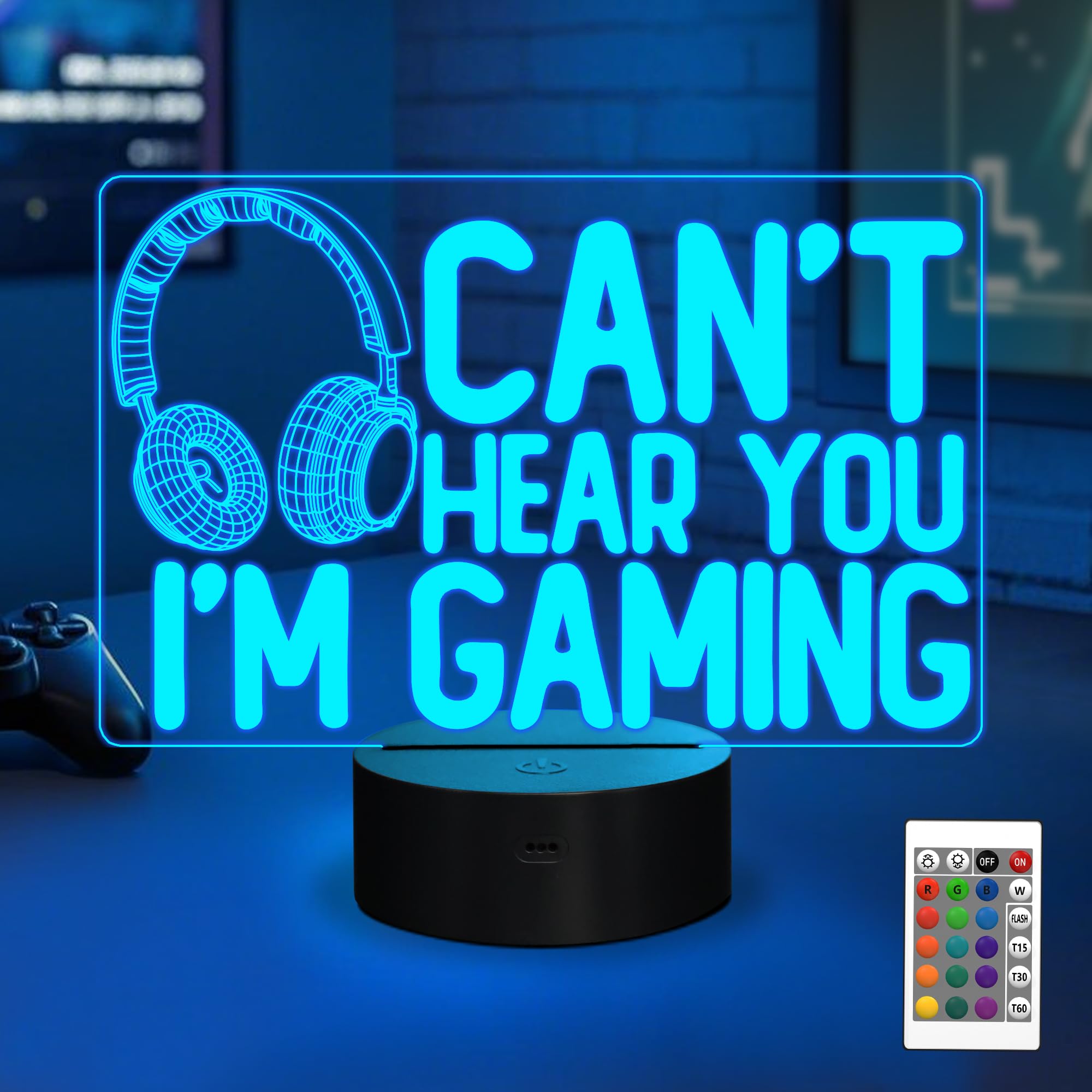 3D Illusion Gaming Lamp