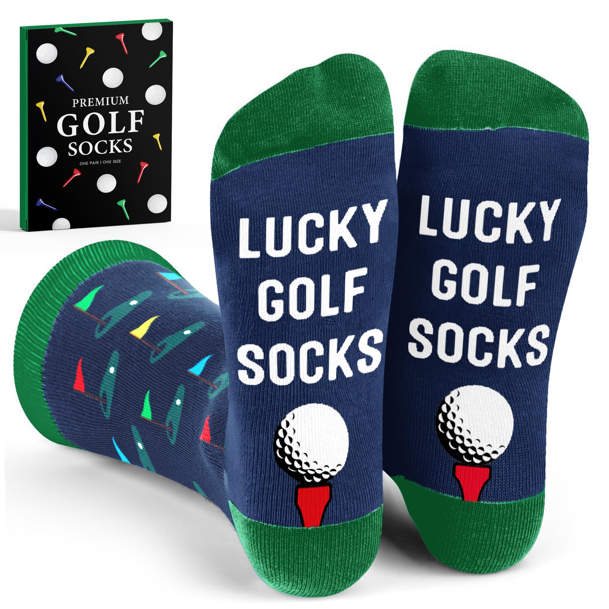 Funny Golf Themed Socks