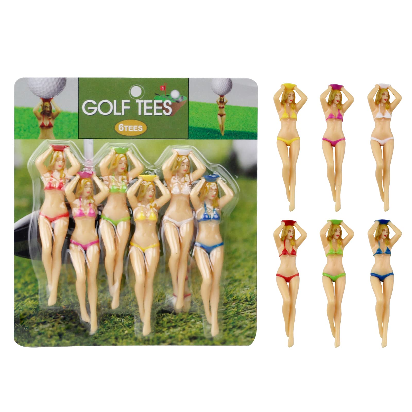 Novelty Golf Practice Tees