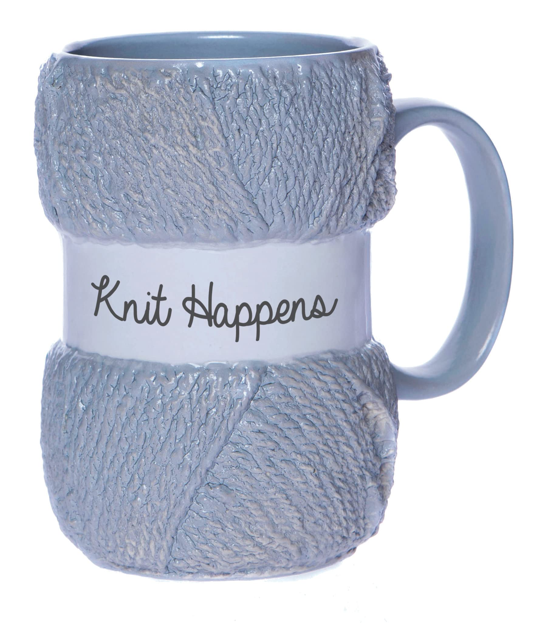 Knit Happens Yarn Design Mug