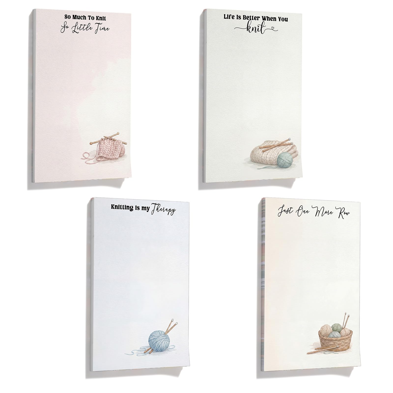 Funny Knitting To-Do Notepad