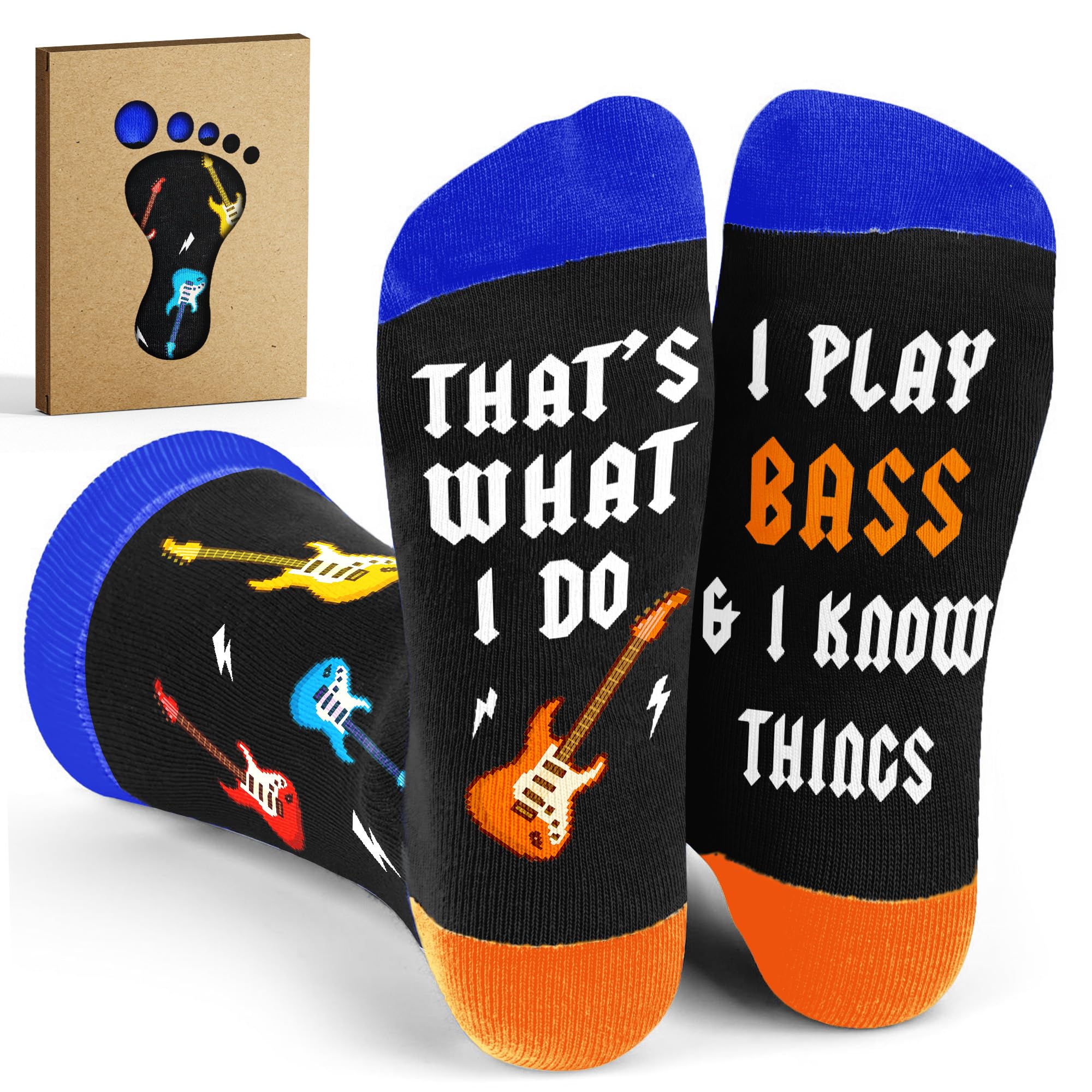 Rock & Roll Instrument Socks