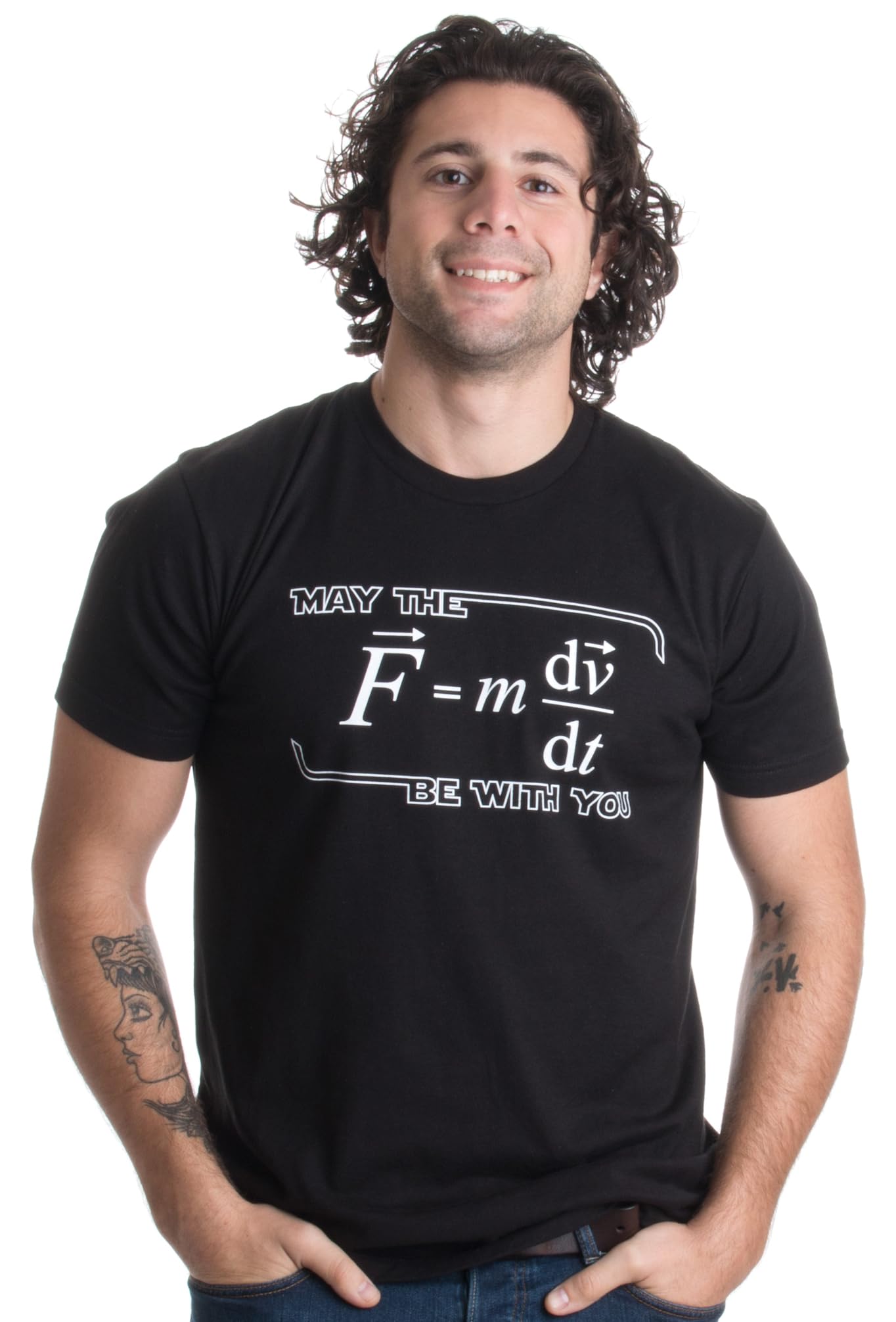 May The Force Physics Tee