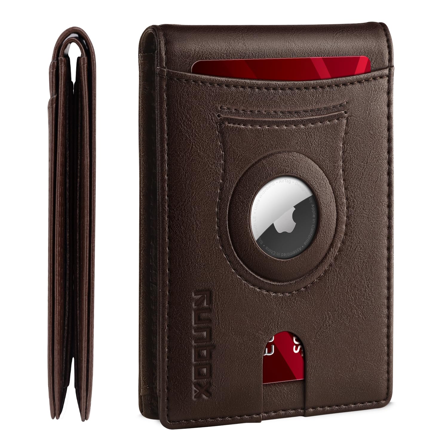 Slim AirTag Bifold Wallet