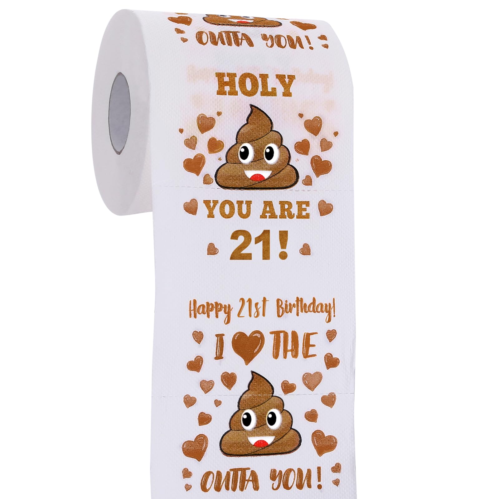 Happy Prank Toilet Paper