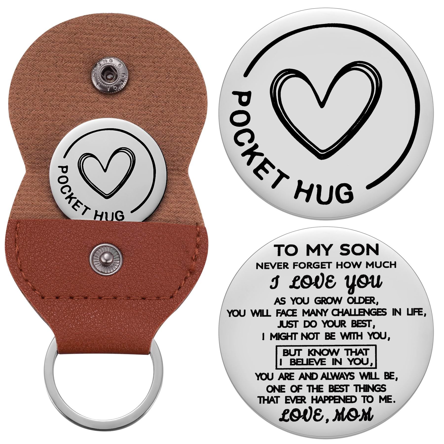 Pocket Hug Token Keychain