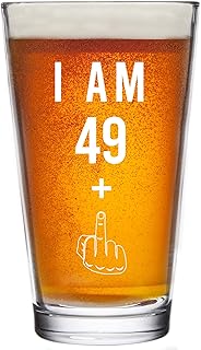 50th Birthday Pint Beer Glass