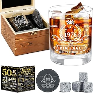 Vintage 1976 Whiskey Glass Set