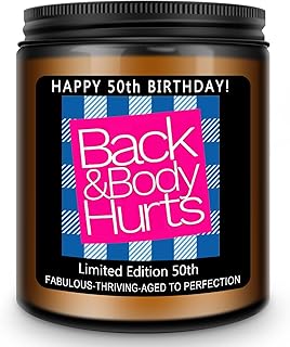 Lavender Scented Birthday Candle